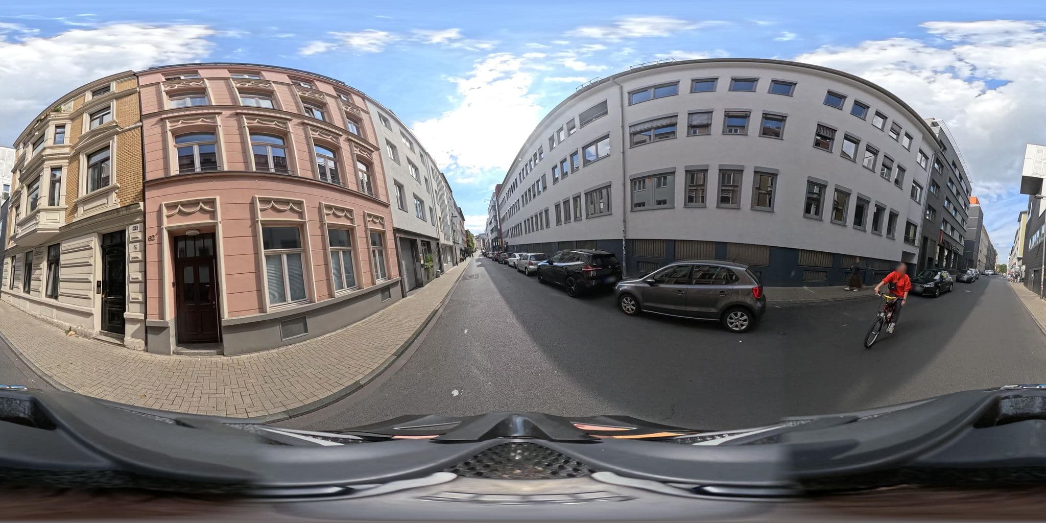 Street view near Santo, Neustadt/Nord — © popball (CC BY-SA · Mapillary)