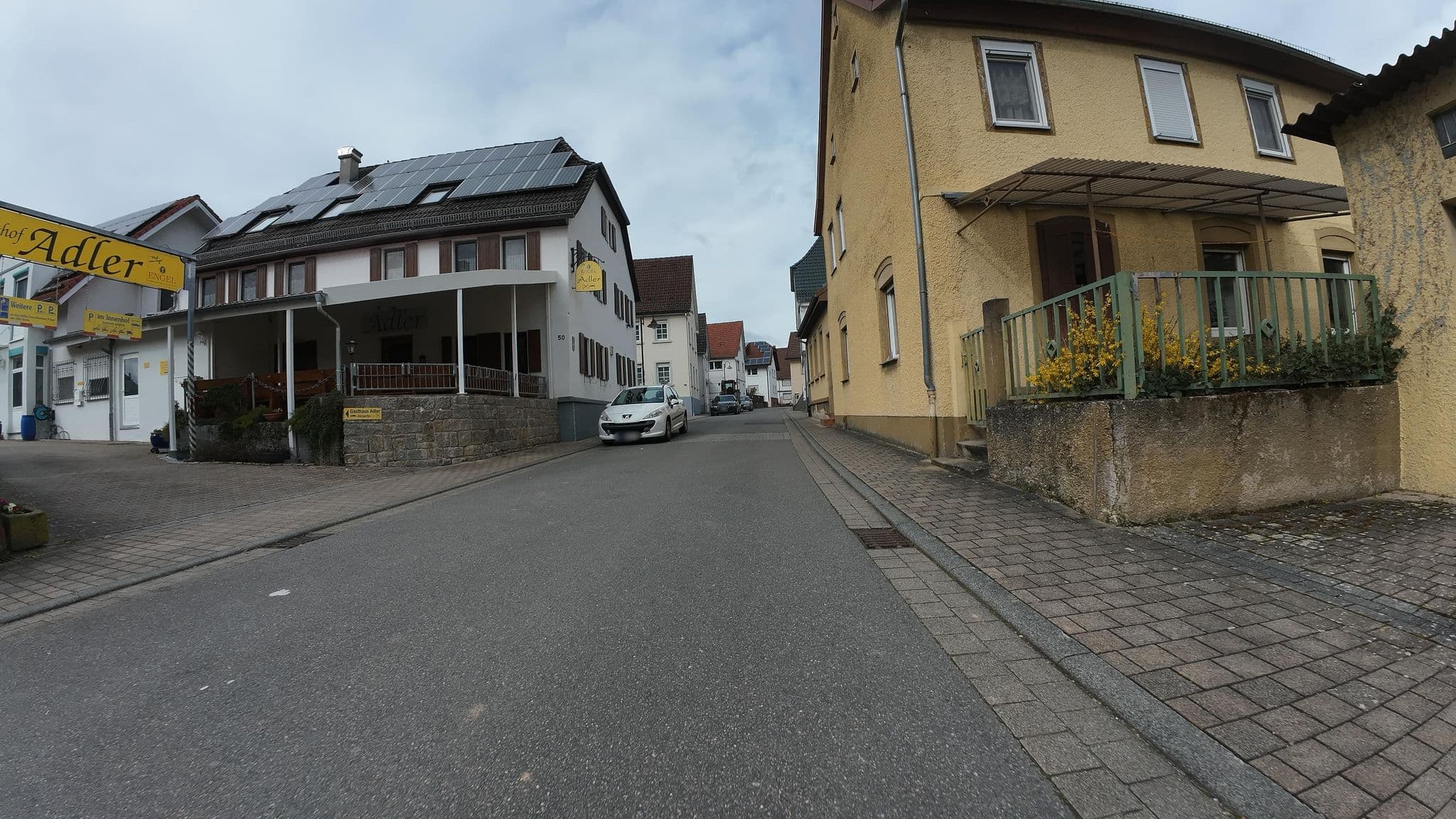 Street view near Gasthof Adler, Haßmersheim — © teddy73 (CC BY-SA · Mapillary)