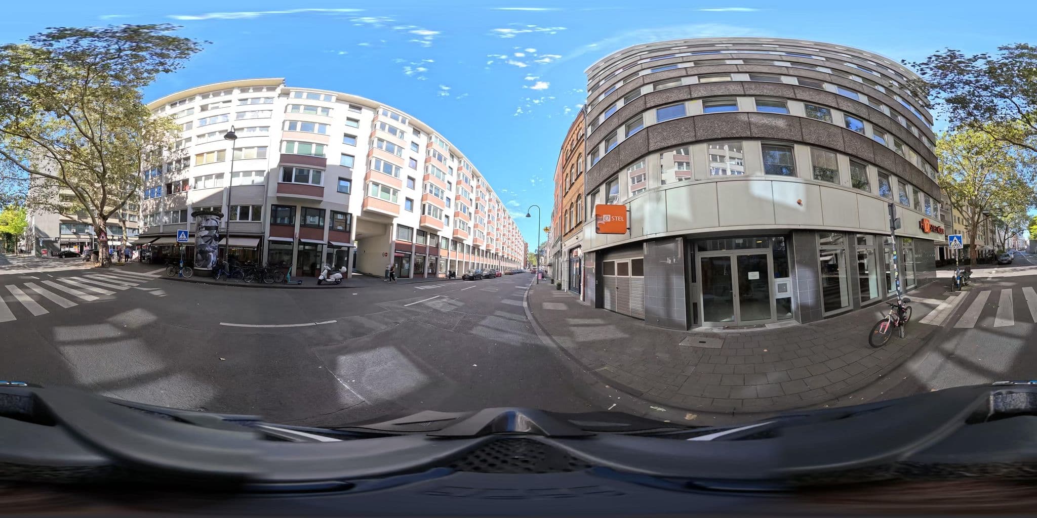 Street view near Hostel Köln, Köln — © popball (CC BY-SA · Mapillary)
