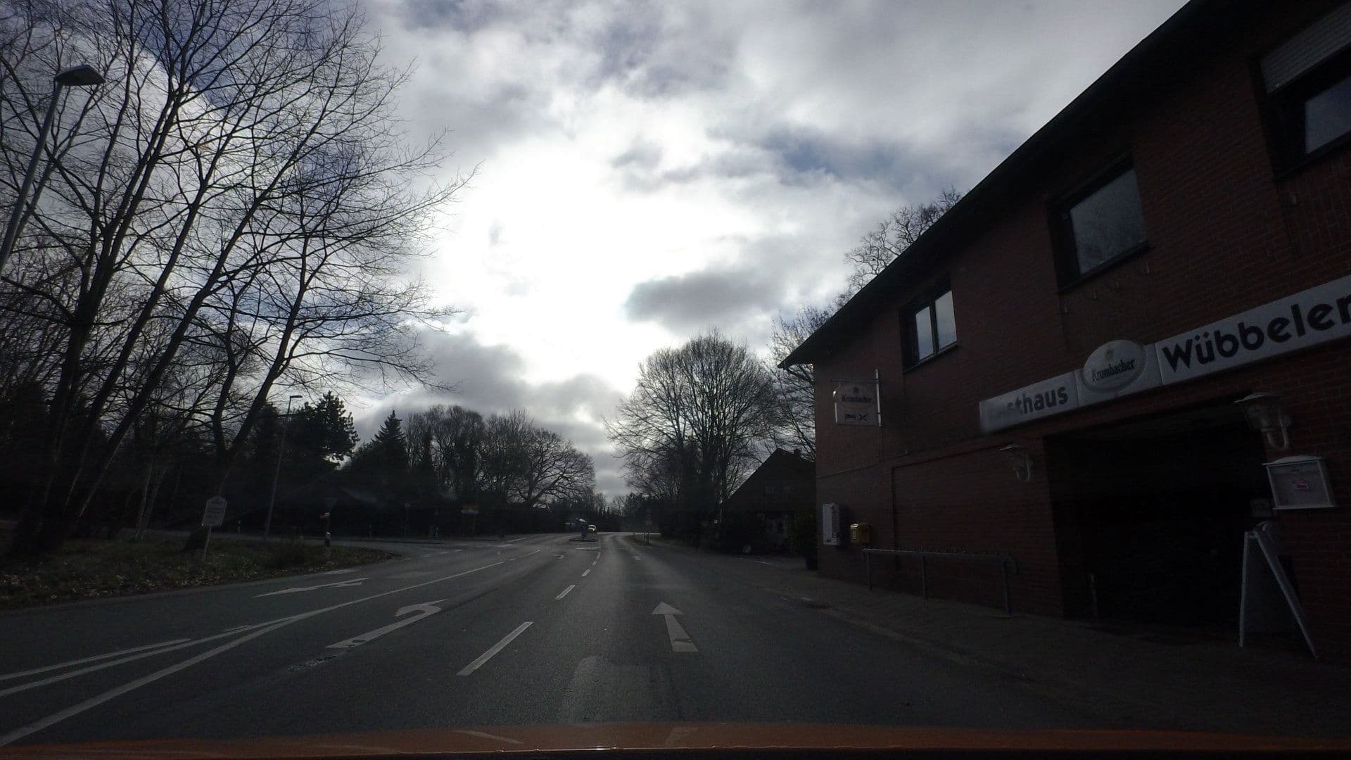 Street view near Gasthaus Wübbeler, Goldenstedt — © moenk (CC BY-SA · Mapillary)