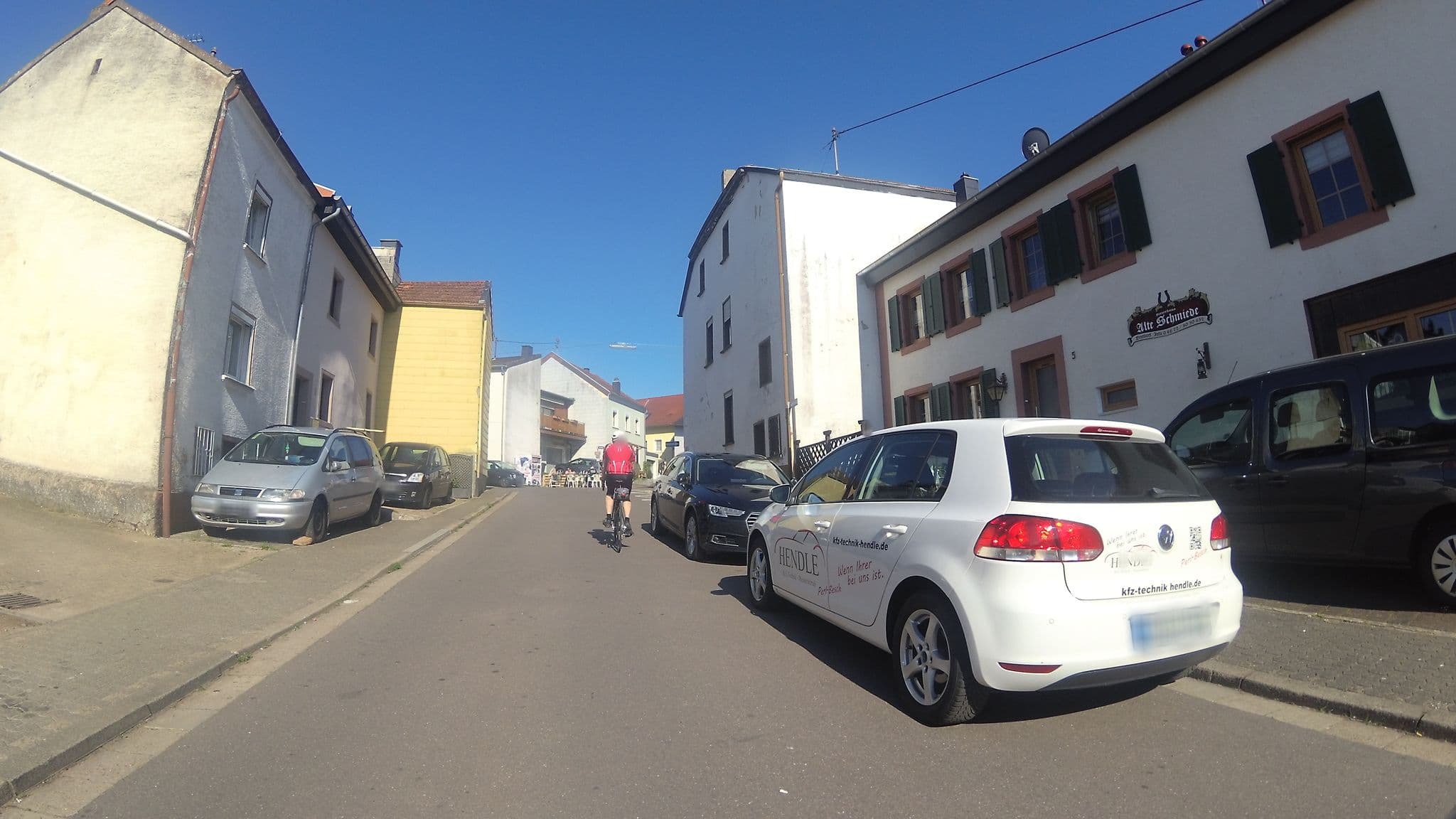 Street view near Alte Schmiede, Merzig — © teddy73 (CC BY-SA · Mapillary)