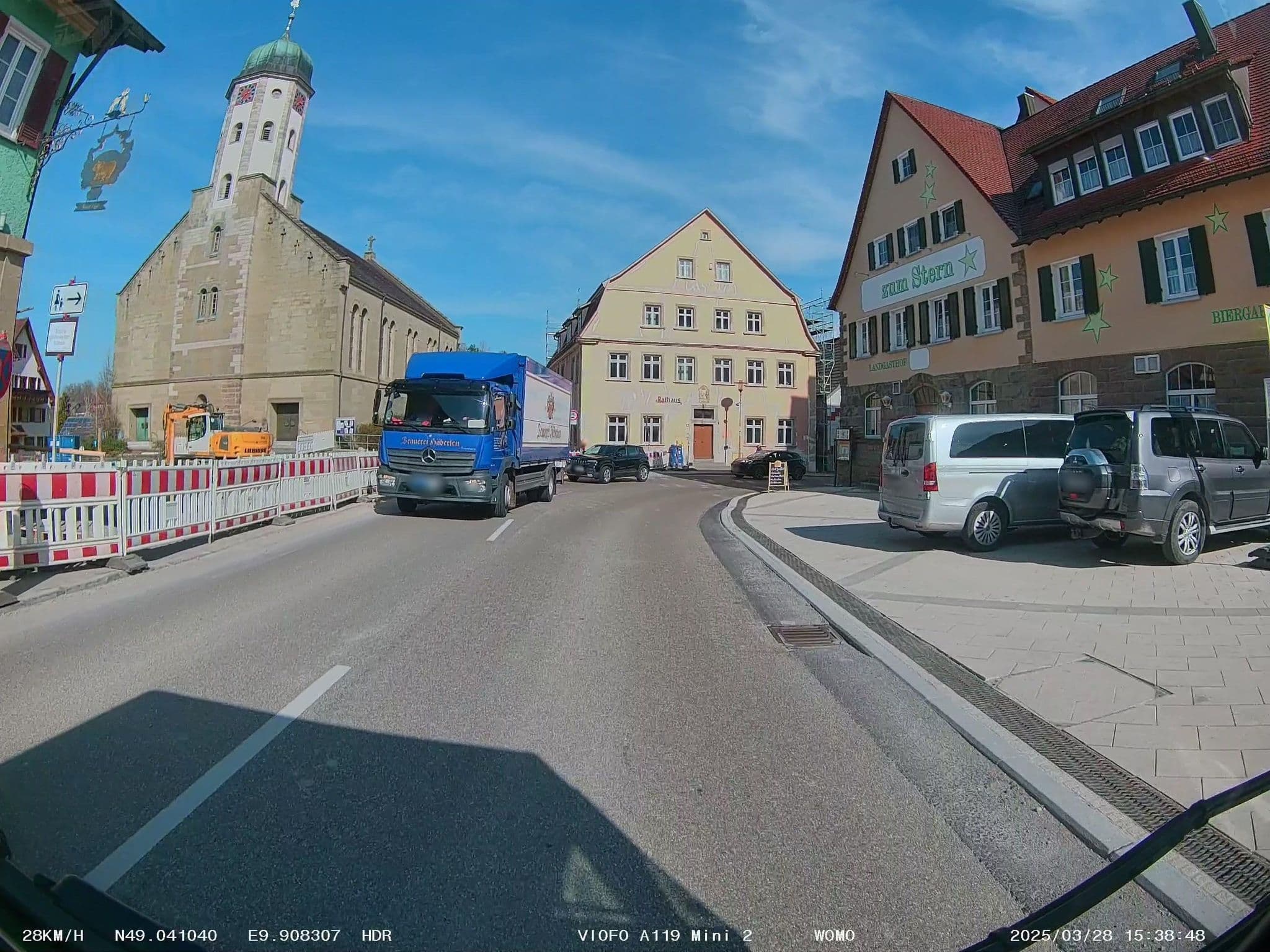 Street view near Landgasthof zum Stern, Bühlertann — © soulcover (CC BY-SA · Mapillary)
