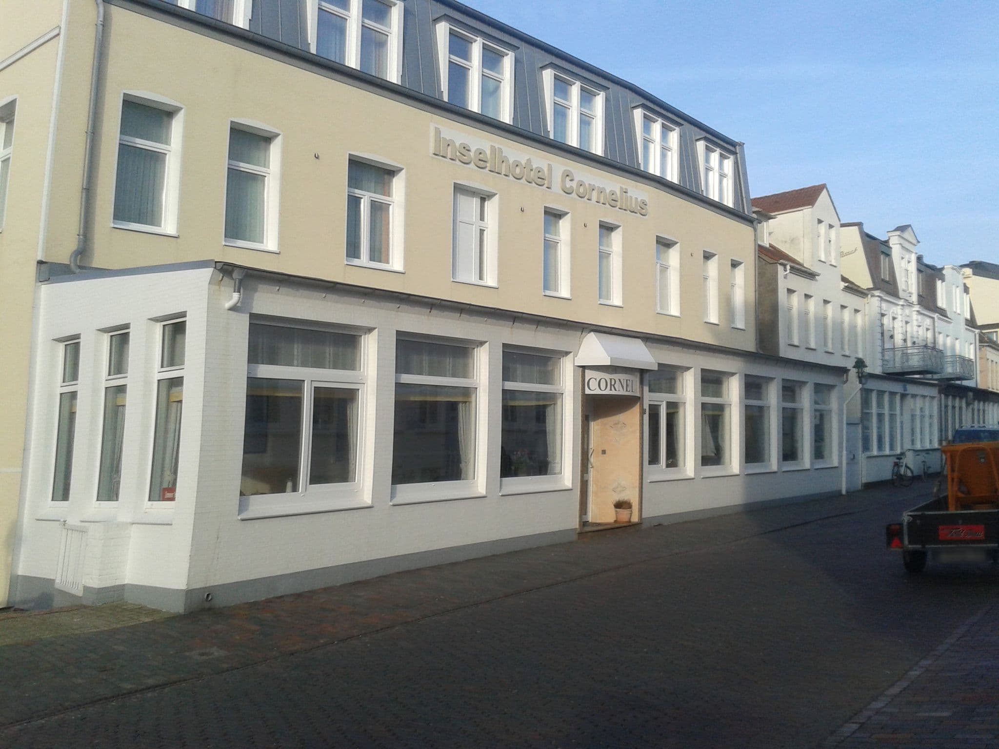 Street view near Inselhotel Cornelius, Norderney
