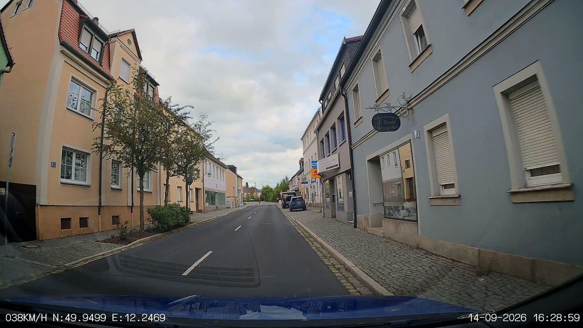 Street view near Bayrischer Hof, Mitterteich — © SandStorm (CC BY-SA · Mapillary)