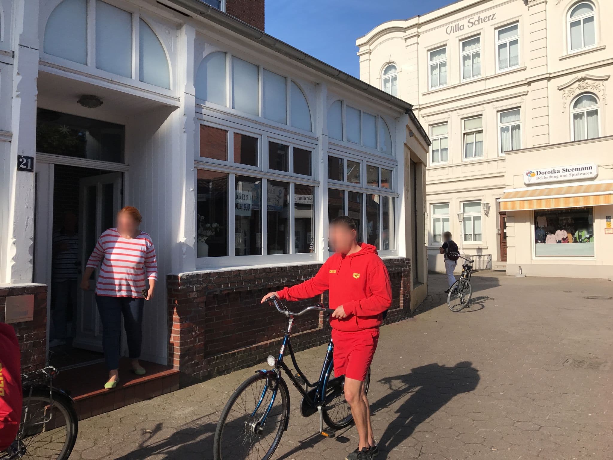 Street view near Selbstversorgerpension Haus Spinnrad, Borkum