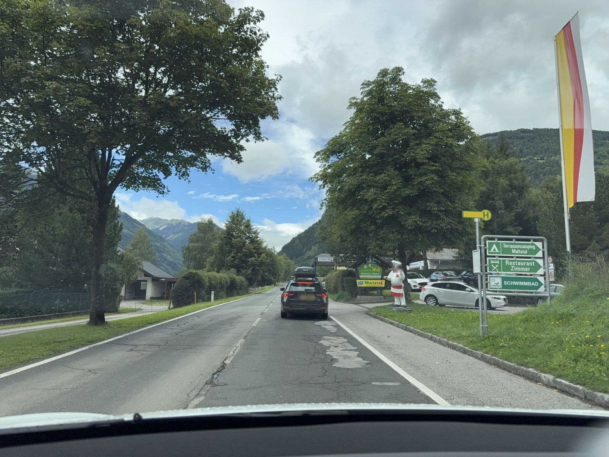 Street view near Terrassencamping Maltatal, Seeboden — © ottor (CC BY-SA · Mapillary)