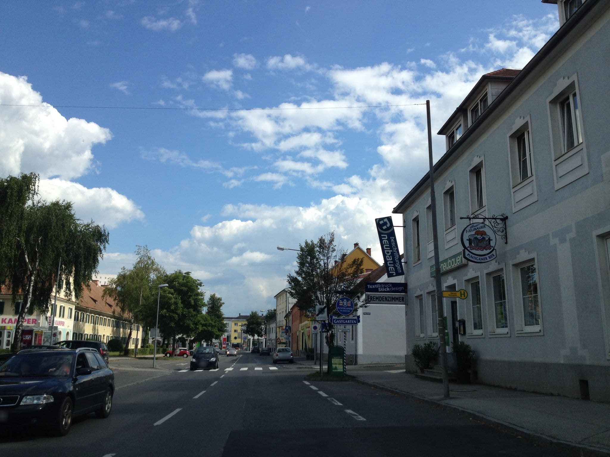 Street view near Gasthof zum Neubauer, Oberwart — © smon (CC BY-SA · Mapillary)