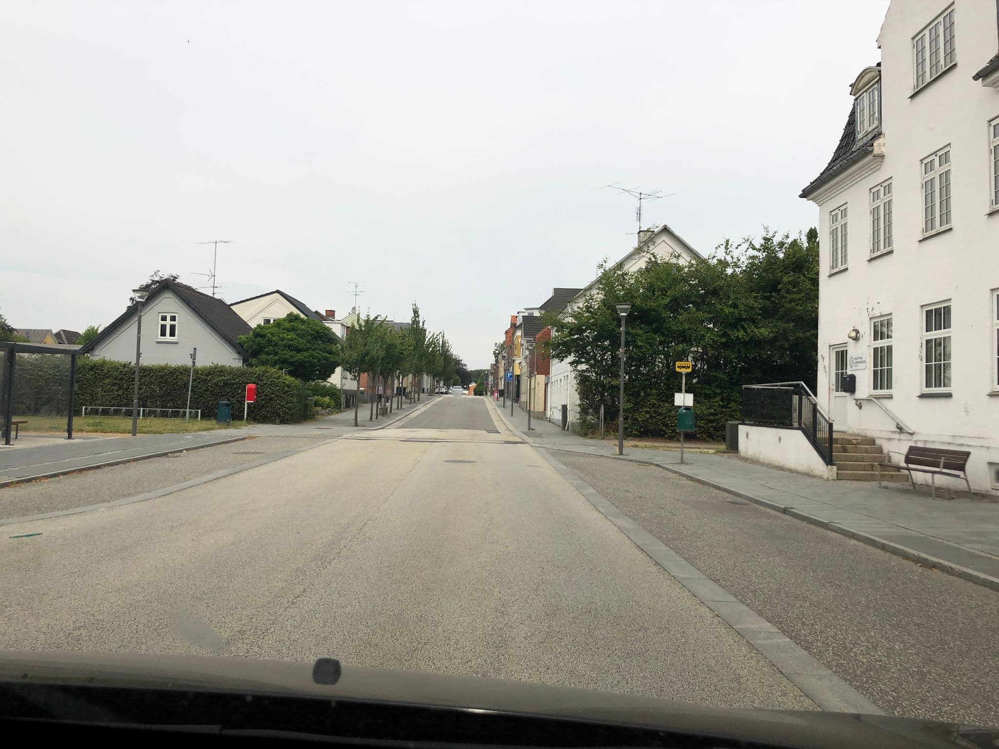 Street view near GlamsBjergHus, Glamsbjerg — © ullemann (CC BY-SA · Mapillary)