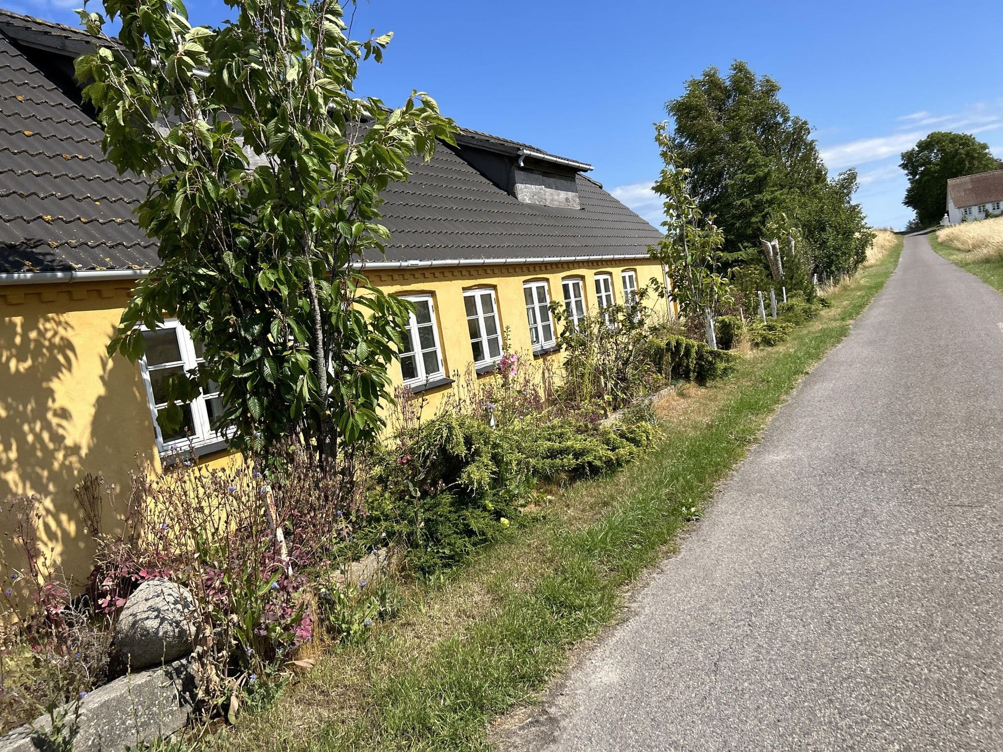 Street view near Tunø ø-ophold Blåkærgård, Malling — © railorama (CC BY-SA · Mapillary)