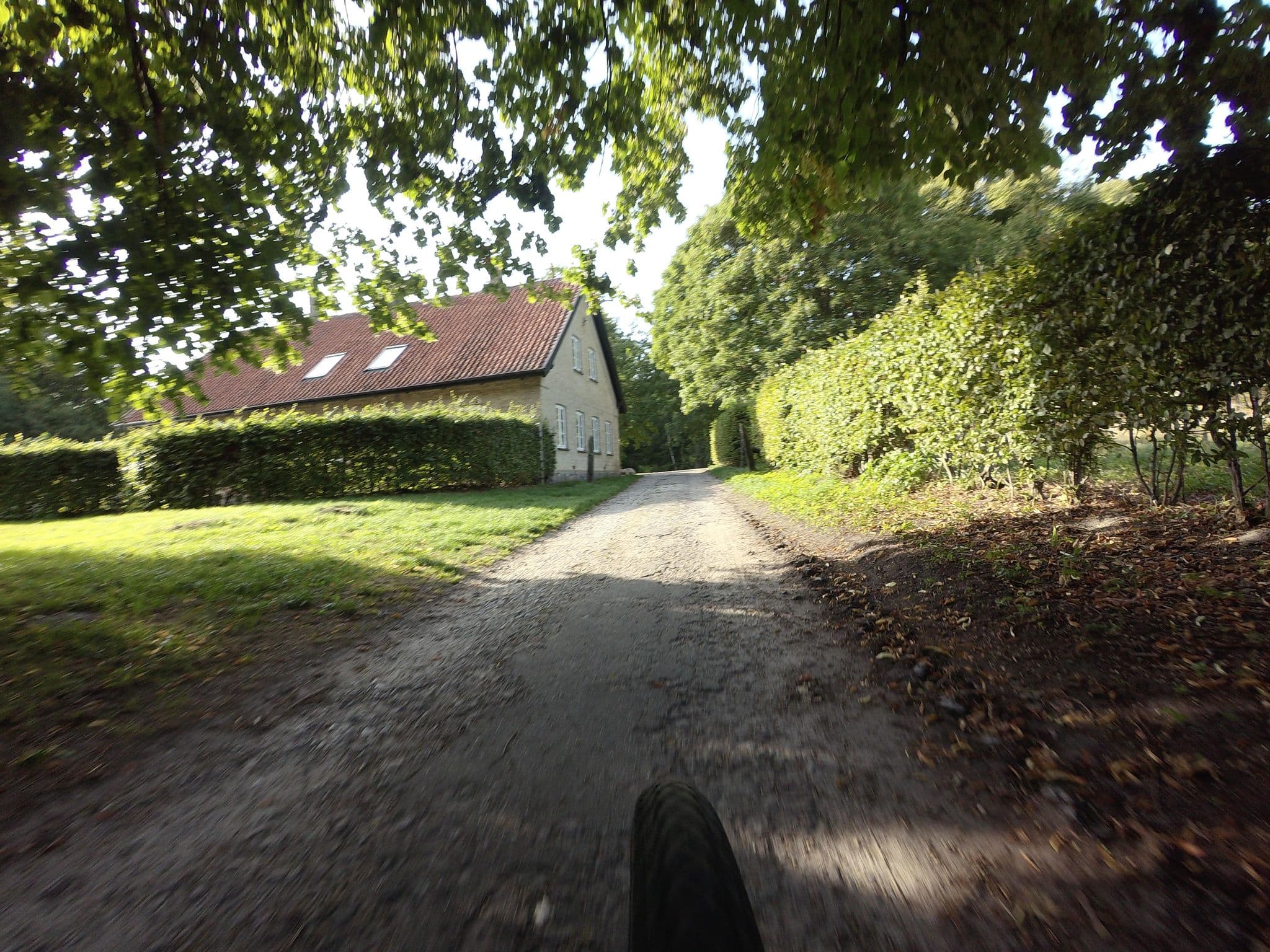 Street view near Restaurant Skovfogedstedet, Faxe Ladeplads — © mvl (CC BY-SA · Mapillary)