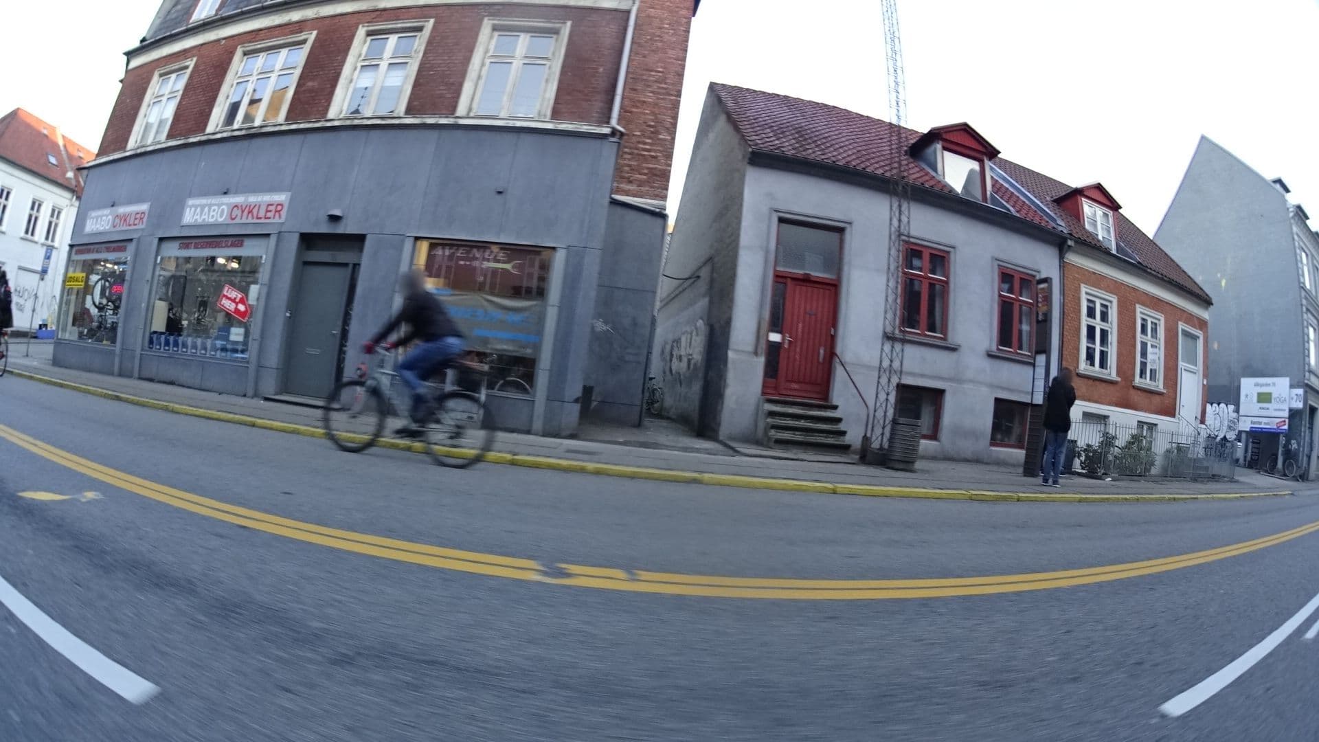 Street view near Aura Apartment Hotel, Århus — © tryl (CC BY-SA · Mapillary)