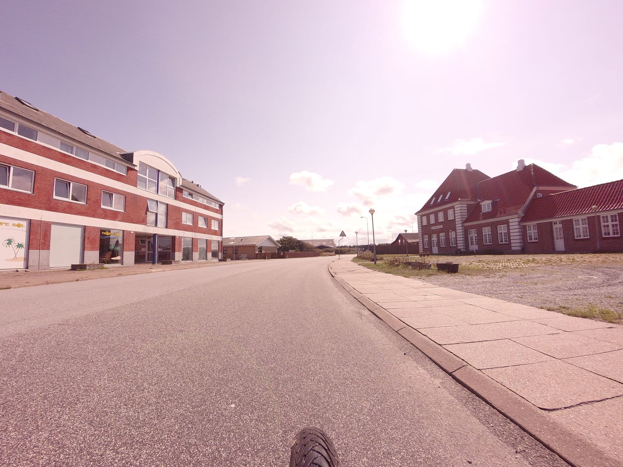 Street view near Gamle Station, Hirtshals — © mvl (CC BY-SA · Mapillary)
