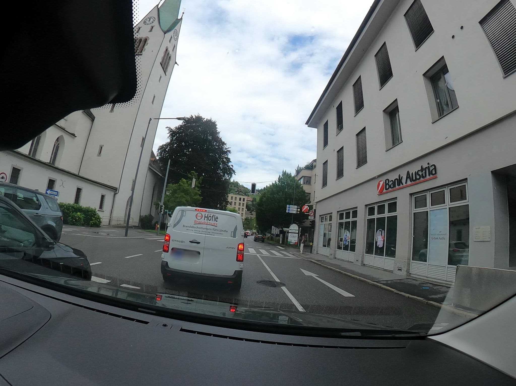 Street view near Hotel Post, Feldkirch — © vst (CC BY-SA · Mapillary)
