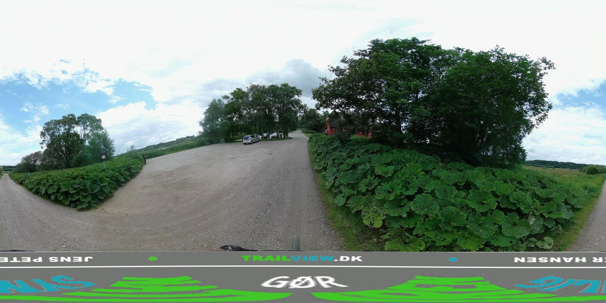Street view near Fyrkat Møllegaard parkering, Hobro — © jenspeterhansen (CC BY-SA · Mapillary)