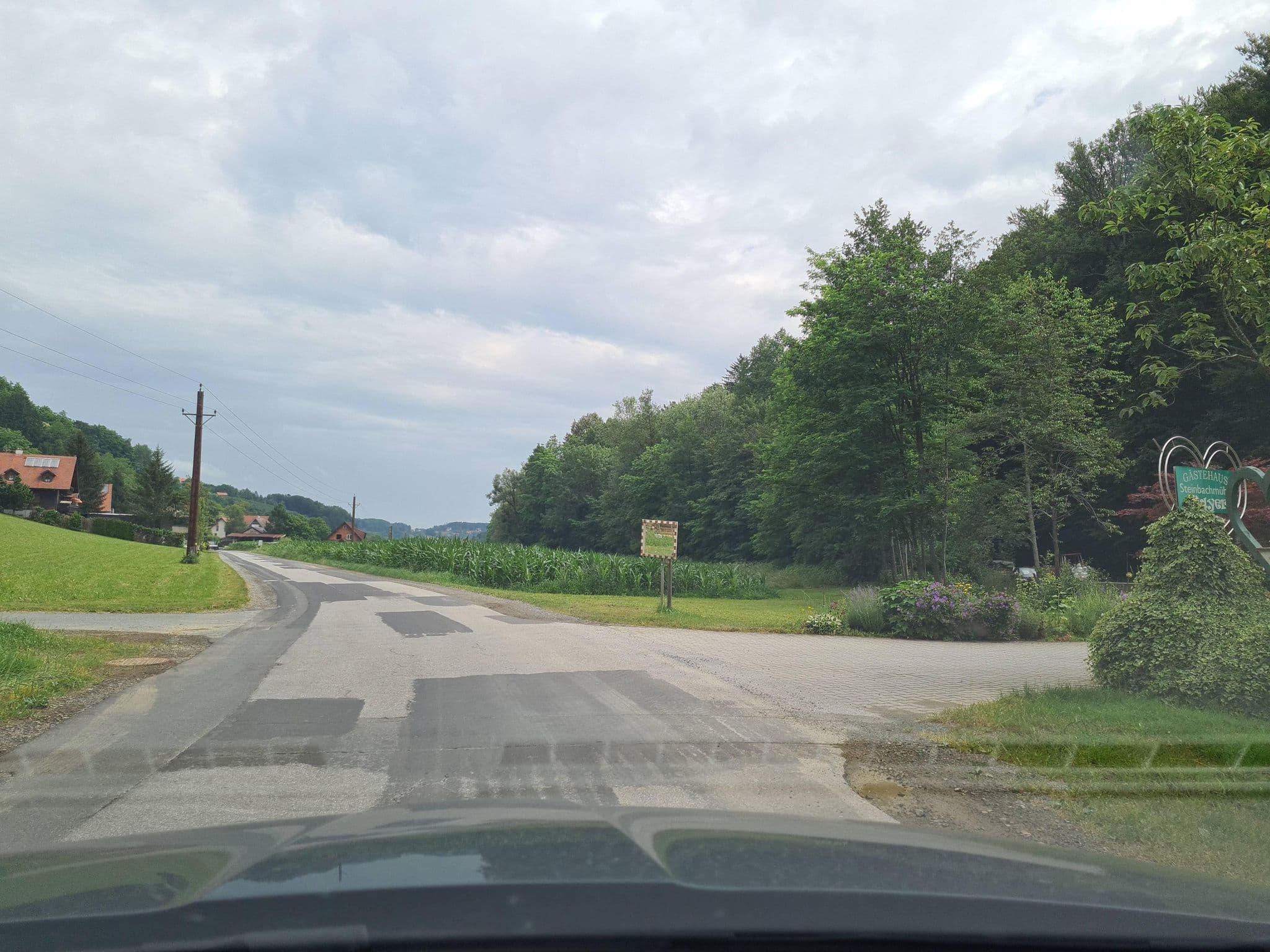 Street view near Gästehaus Steinbachmühle, Gamlitz — © schermy_at (CC BY-SA · Mapillary)