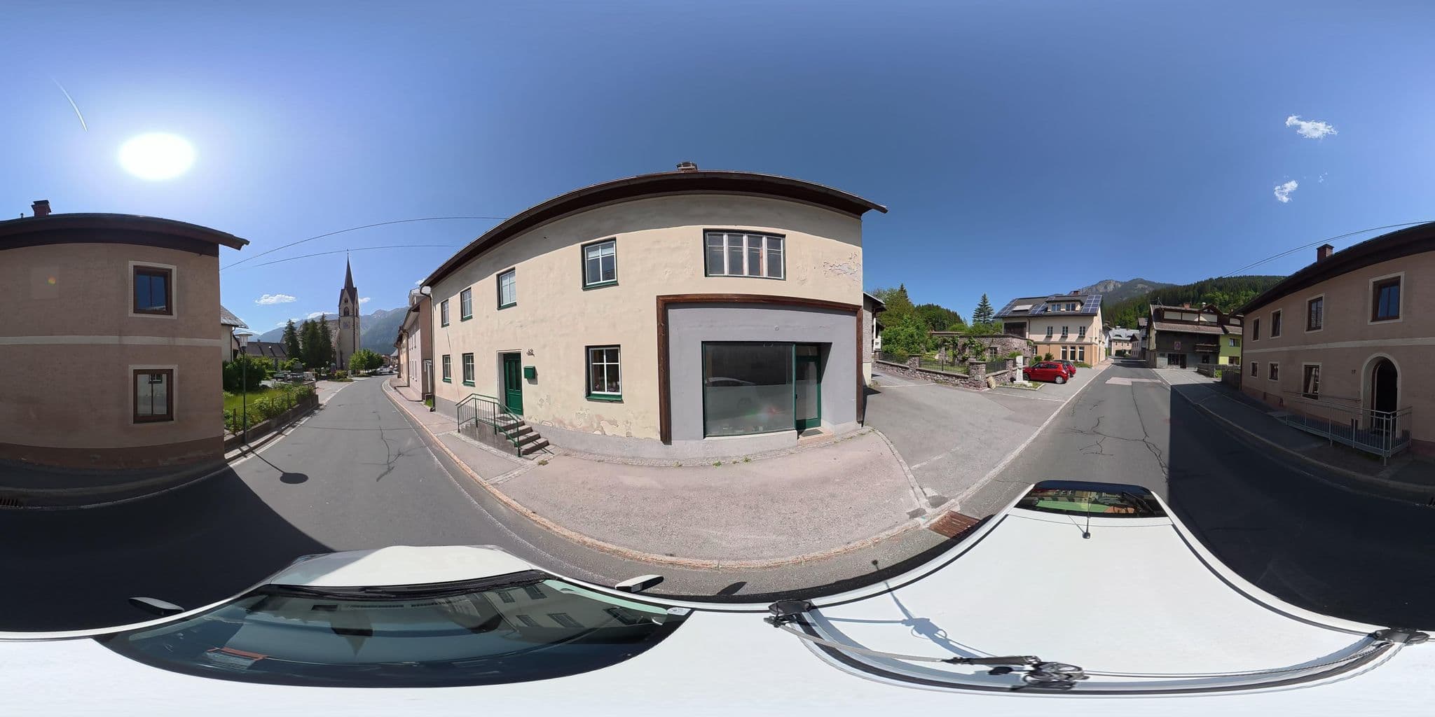 Street view near K2 Brunnen Haus, Kötschach — © osmplus_org (CC BY-SA · Mapillary)