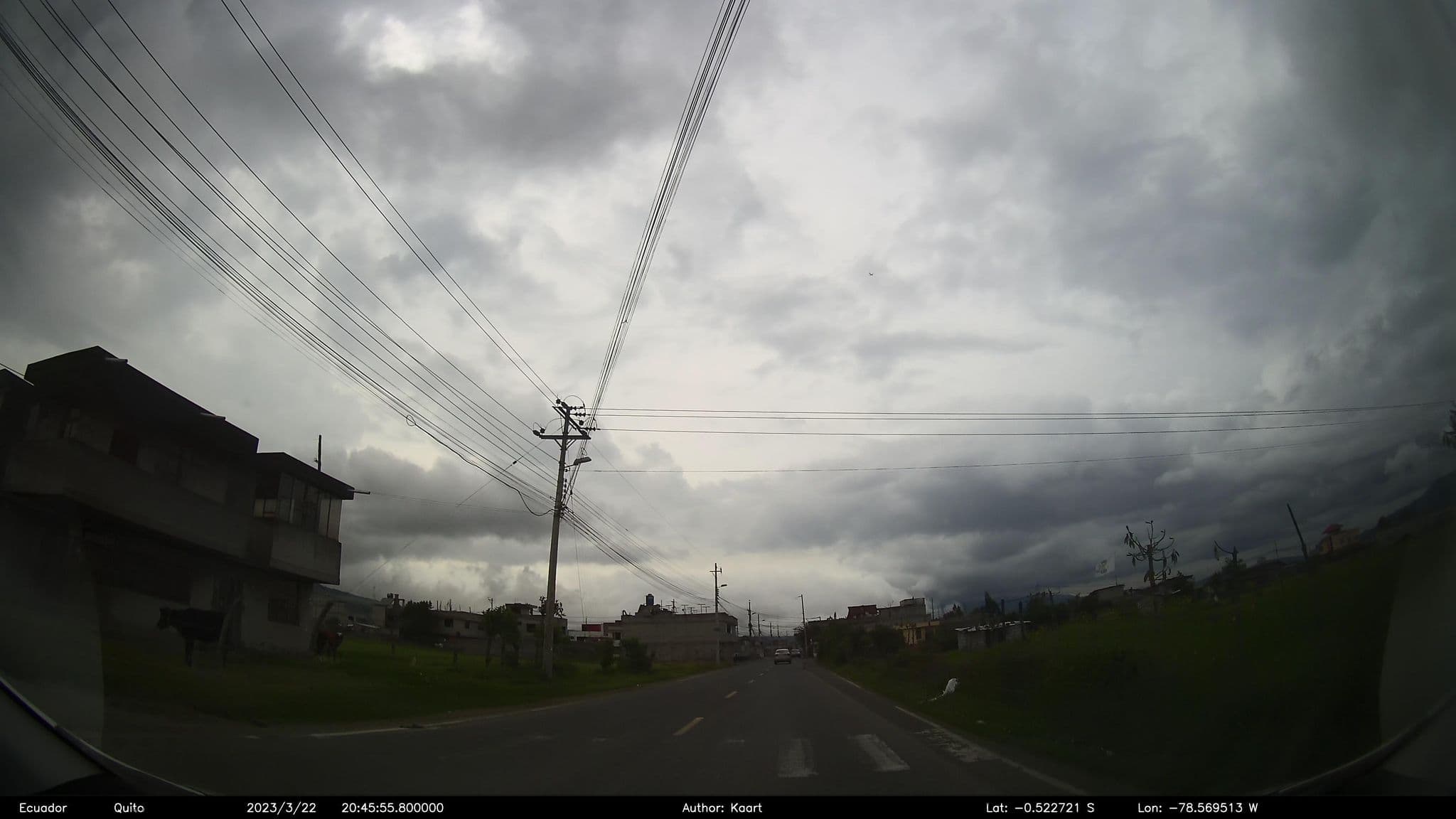 Street view near Iglesia Cristiana Betesda Machachi, Machachi — © kaart_2 (CC BY-SA · Mapillary)