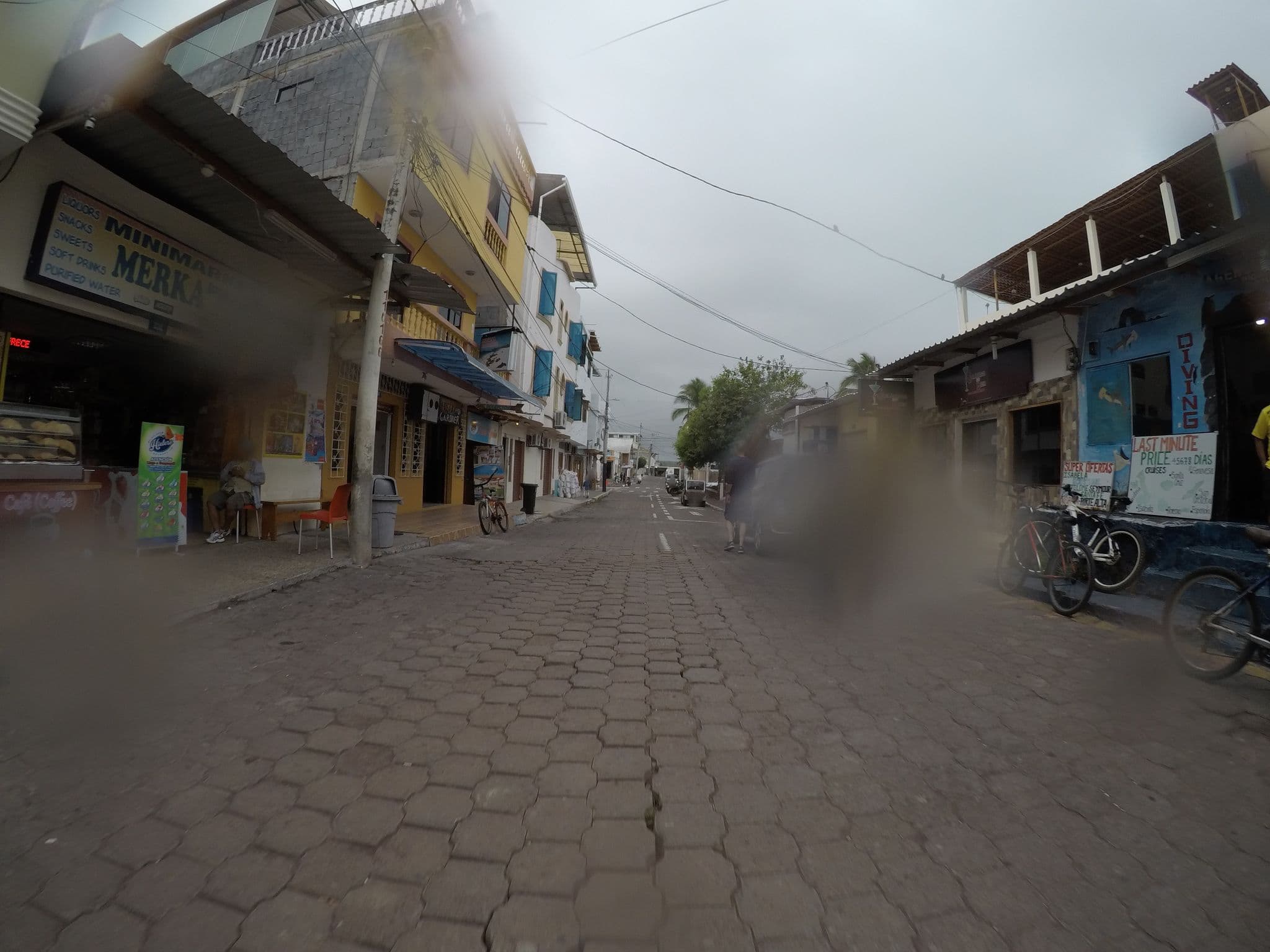 Street view near Hotel España, Puerto Ayora — © chrisbeddow (CC BY-SA · Mapillary)