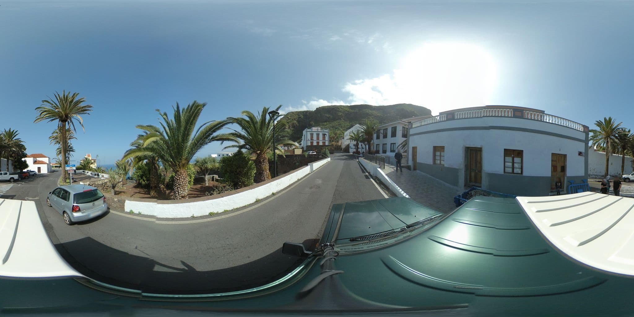 Street view near El Hostal del Cubo, San Juan de la Rambla — © javiersanp (CC BY-SA · Mapillary)