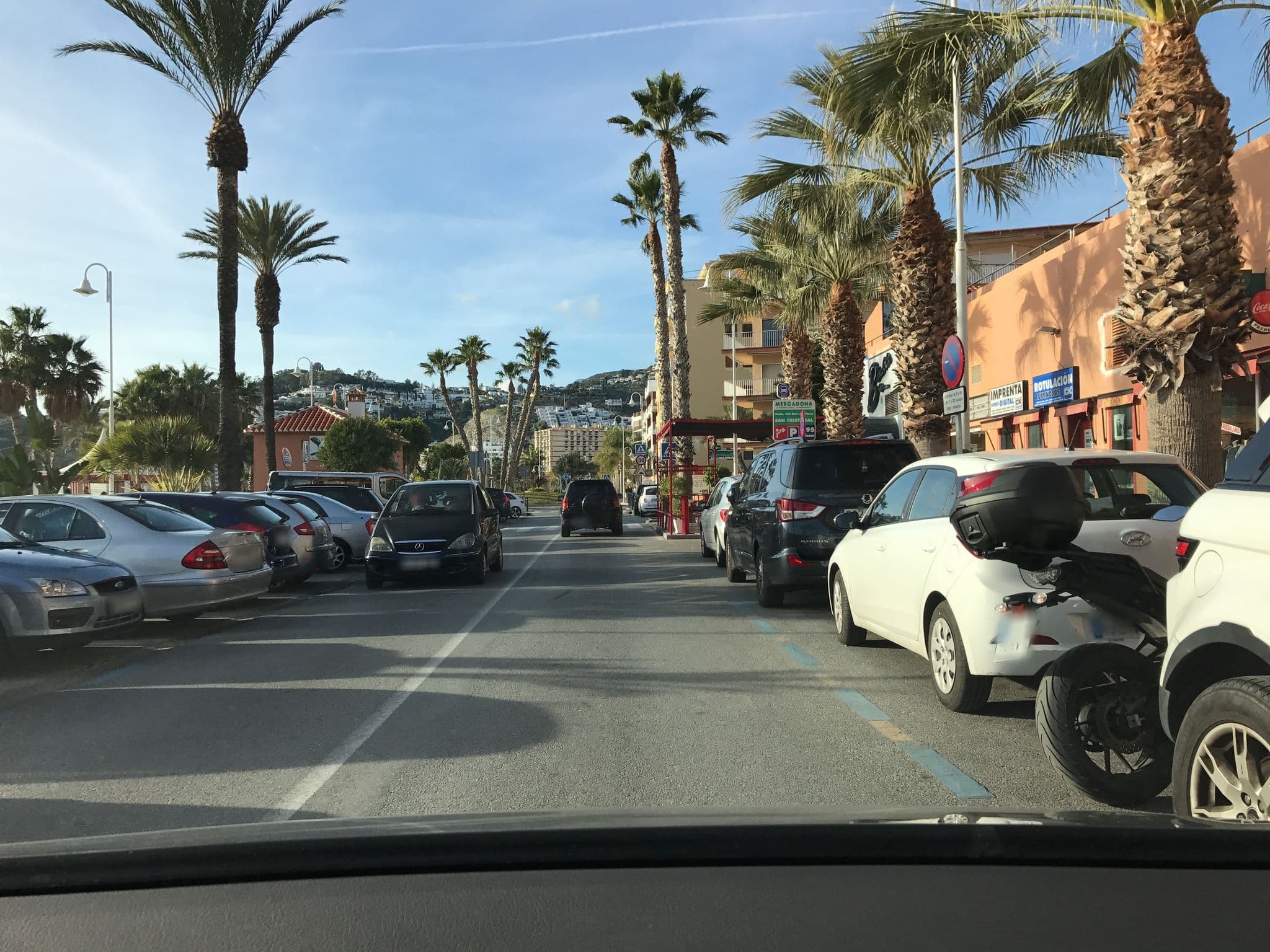 Street view near Almuñécar Playa, Almuñécar — © rainerup (CC BY-SA · Mapillary)