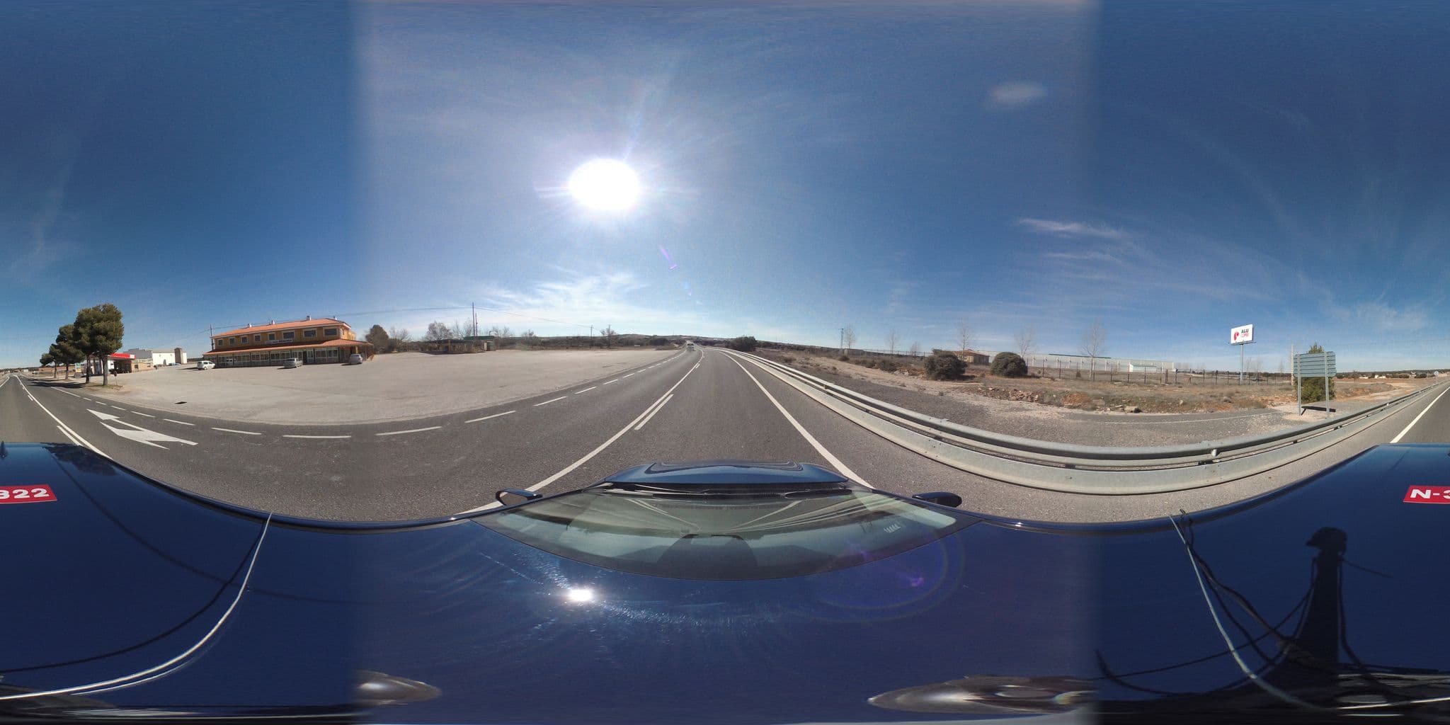 Street view near Venta Bonanza, Alcaraz — © pyarza (CC BY-SA · Mapillary)