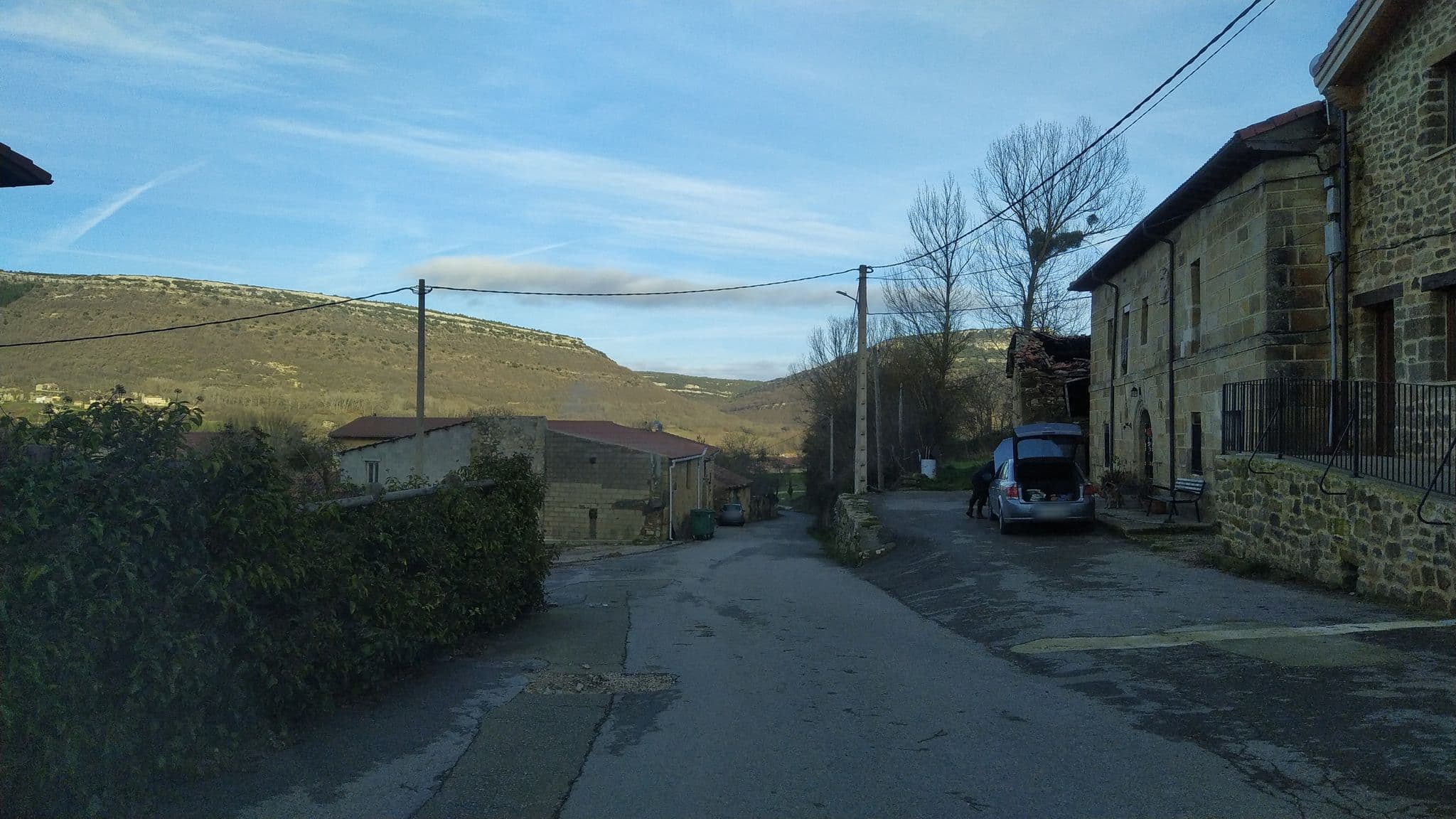 Street view near La Romanika de Fellini, San Martín de Elines — © egofer (CC BY-SA · Mapillary)