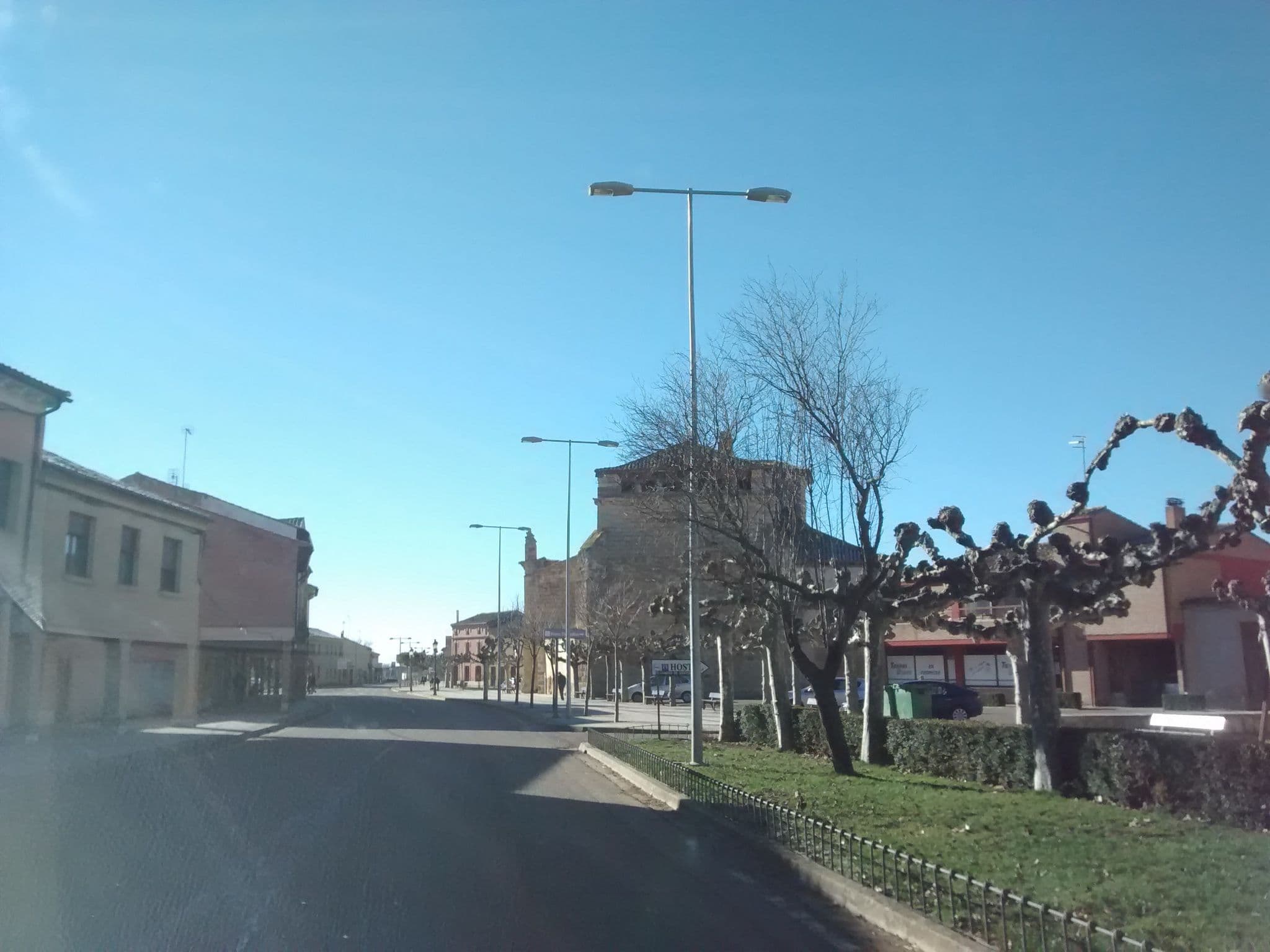 Street view near Hostal Camino de Santiago, Astudillo — © egofer (CC BY-SA · Mapillary)