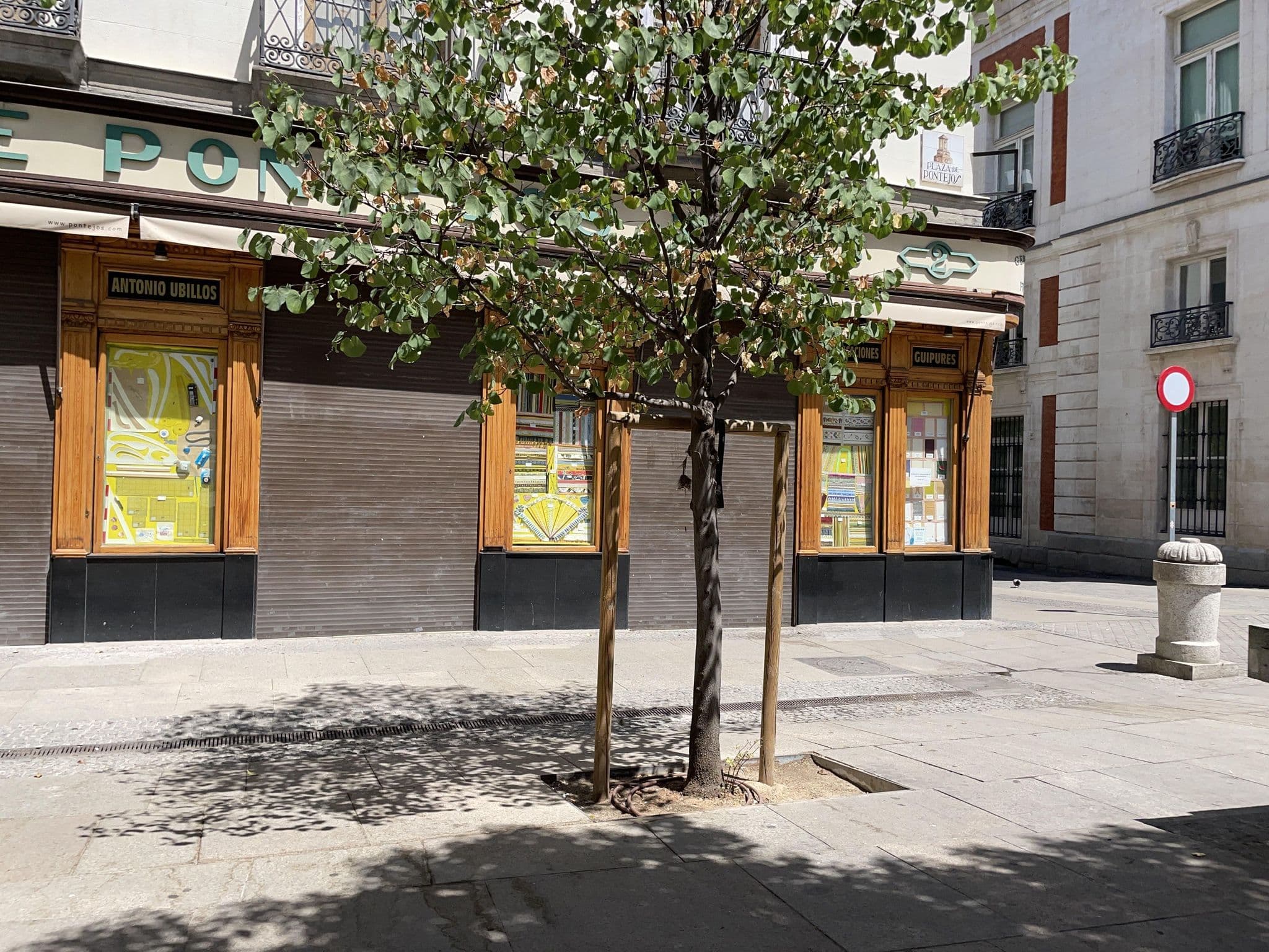 Street view near Hostal Riesco, Sol — © seraq (CC BY-SA · Mapillary)