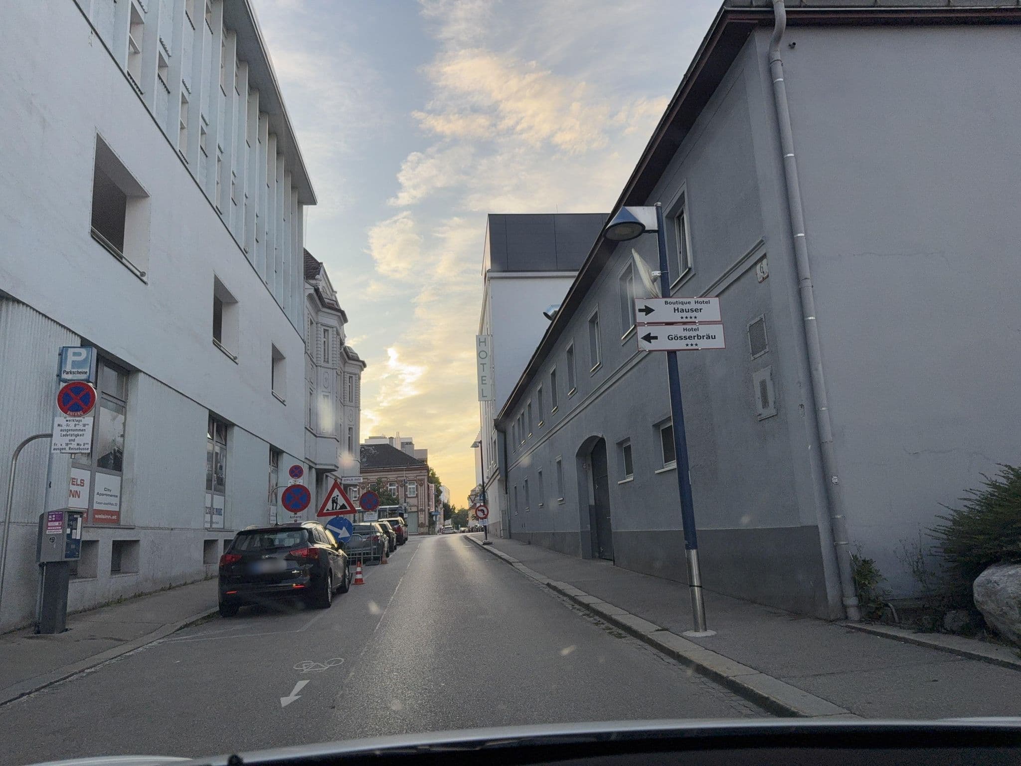 Street view near Wels Inn City Appartements, Bernardin — © ottor (CC BY-SA · Mapillary)