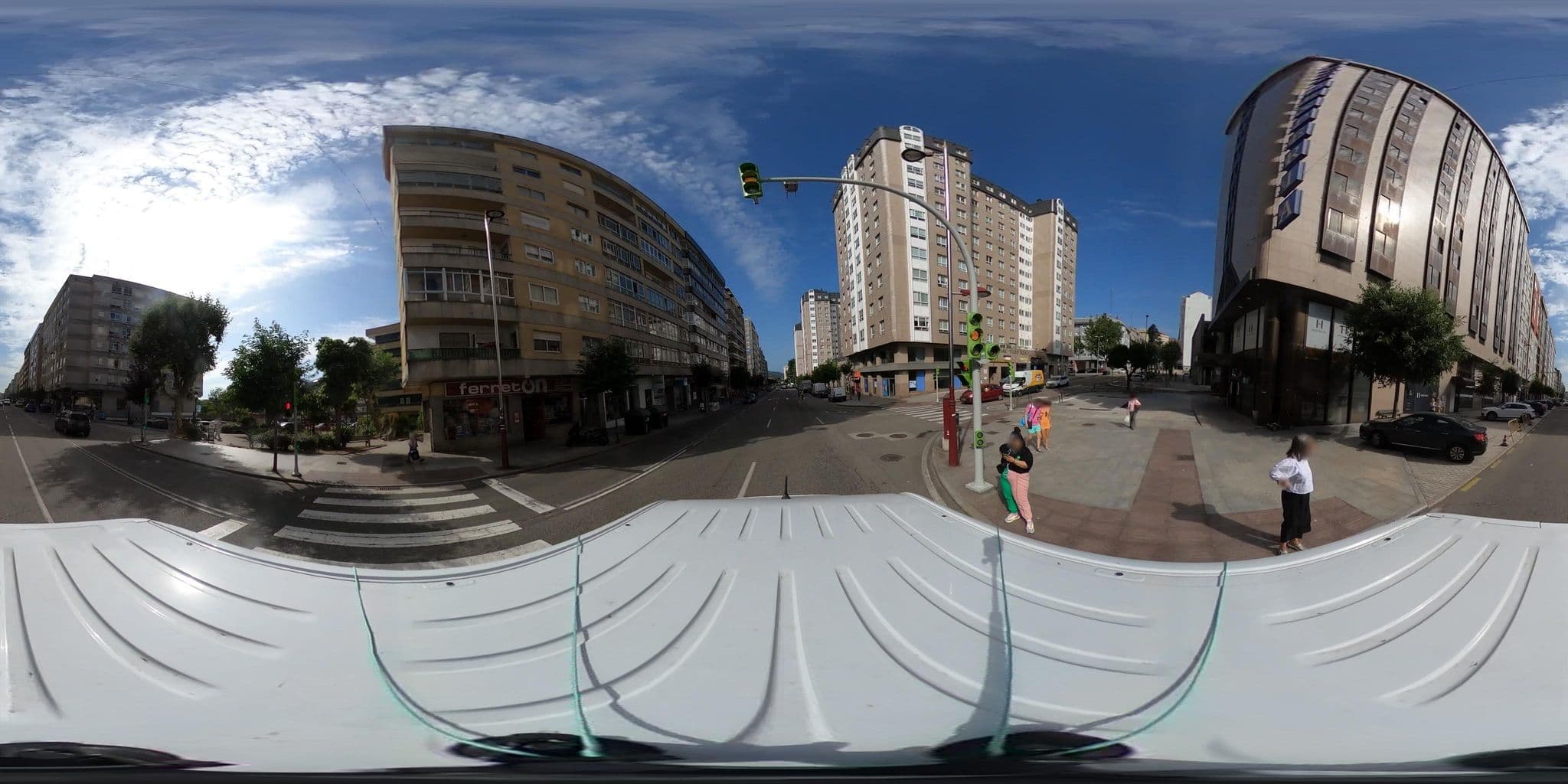 Street view near Hesperia Vigo, Vigo — © EAPI (CC BY-SA · Mapillary)