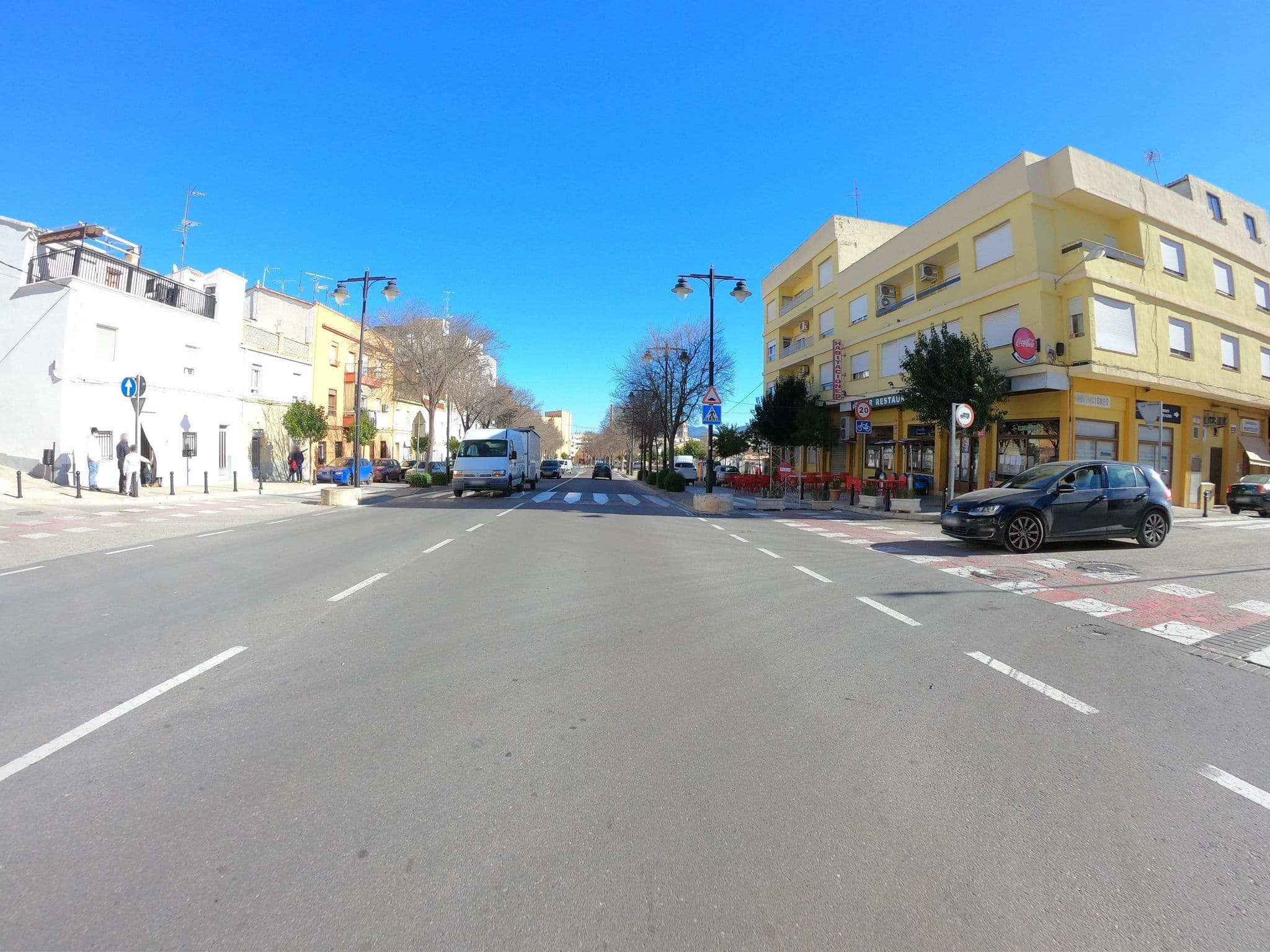 Street view near Hostal Monterrey, Ontinyent — © joostjakob (CC BY-SA · Mapillary)