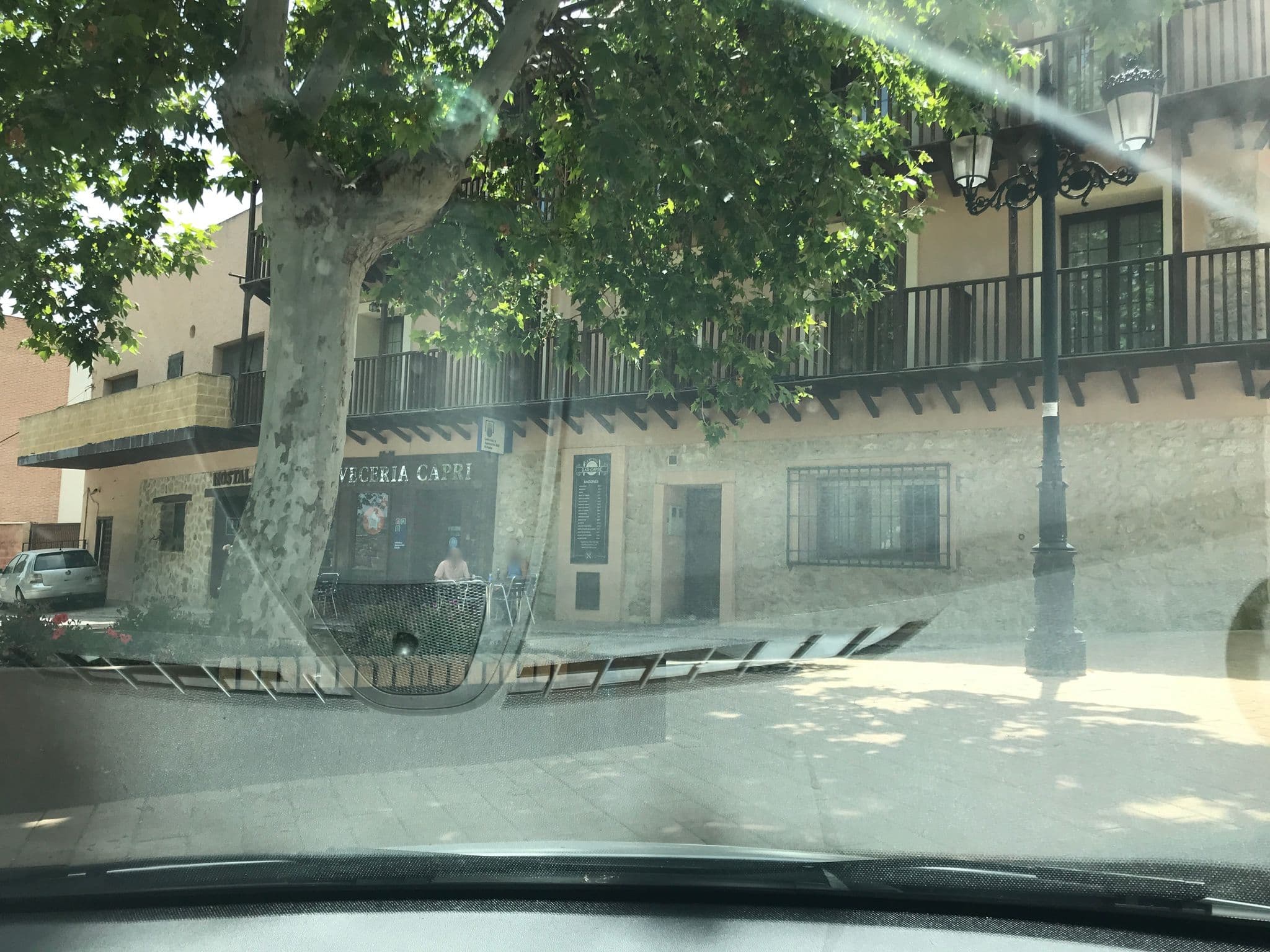 Street view near La Botería Hostal Rural & Spa, Sacedón — © calile (CC BY-SA · Mapillary)