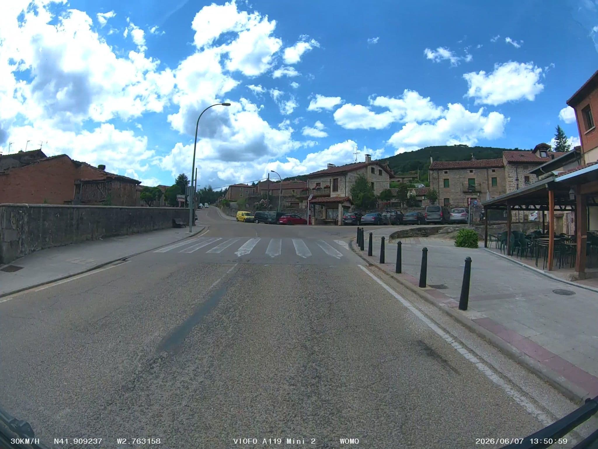 Street view near Hostal Restaurante Urbión, Vinuesa — © soulcover (CC BY-SA · Mapillary)