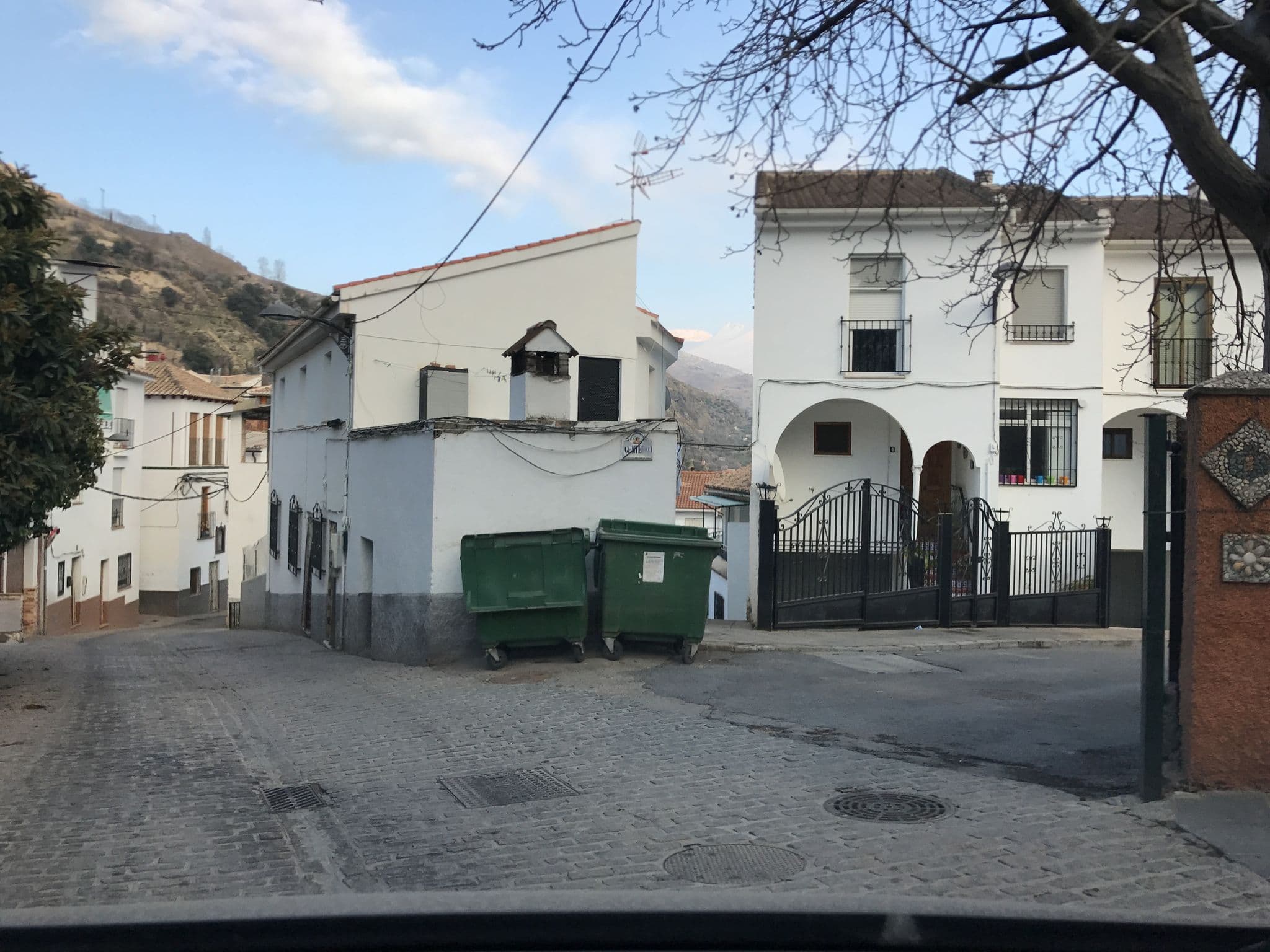 Street view near Casa de la Portuguesa, Güéjar-Sierra — © rainerup (CC BY-SA · Mapillary)