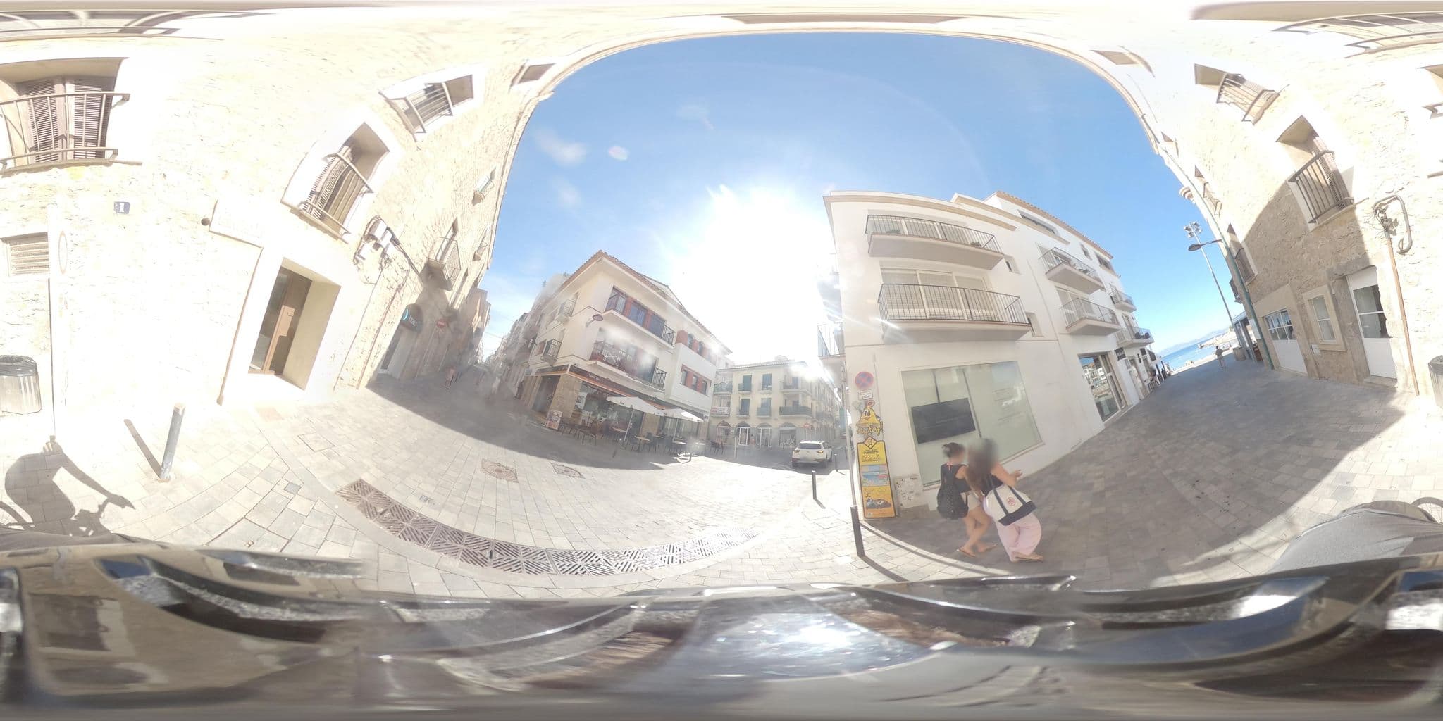 Street view near Taverna de la Sal Boutique Hotel, l'Escala — © jlstanus (CC BY-SA · Mapillary)