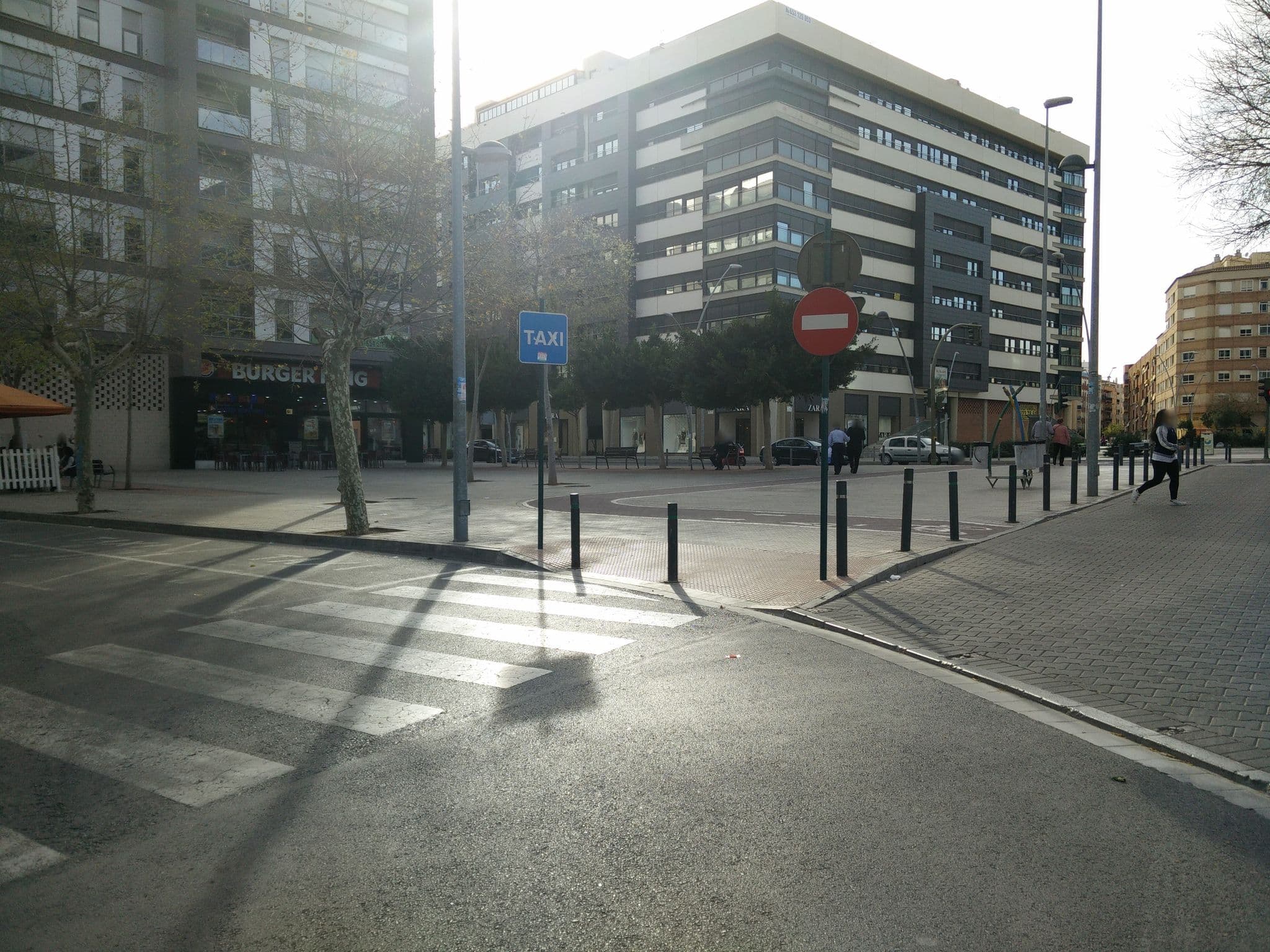 Street view near Hotel Dona Lola, Castelló de la Plana — © diegopajarito (CC BY-SA · Mapillary)