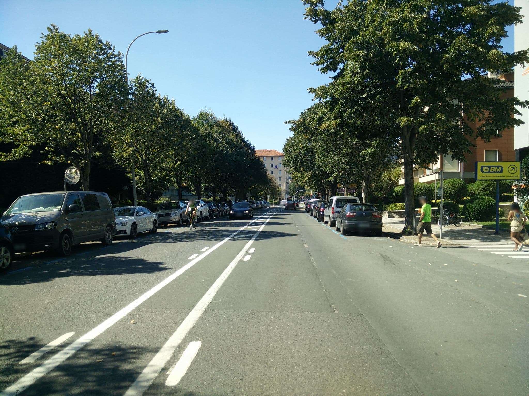 Street view near Blai Blai Hostel, Zarautz — © joostjakob (CC BY-SA · Mapillary)