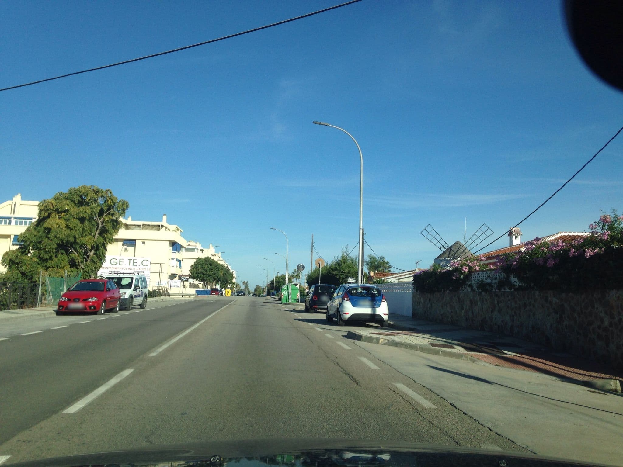 Street view near Villa Luna, Rincón de la Victoria — © klaberlang (CC BY-SA · Mapillary)