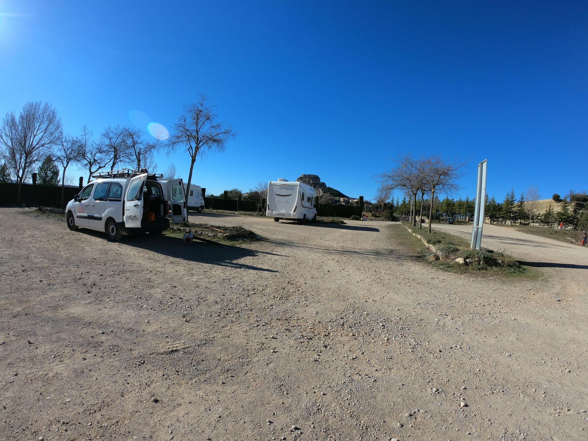 Street view near Zona Autocaravanes Morella, Morella — © joostjakob (CC BY-SA · Mapillary)