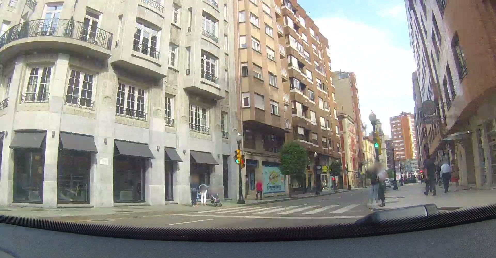 Street view near Hotel Gijón, Gijón — © VincentVE (CC BY-SA · Mapillary)