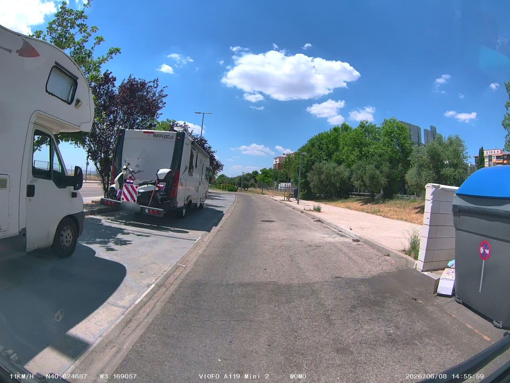 Street view near Area de Autocaravanas Guadalajara, Guadalajara — © soulcover (CC BY-SA · Mapillary)