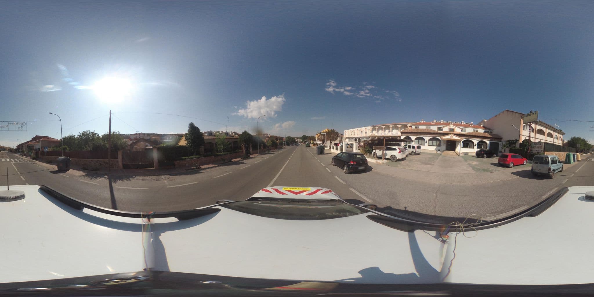Street view near Hostal Guadiana, Ossa de Montiel — © AdgobaAlvac (CC BY-SA · Mapillary)