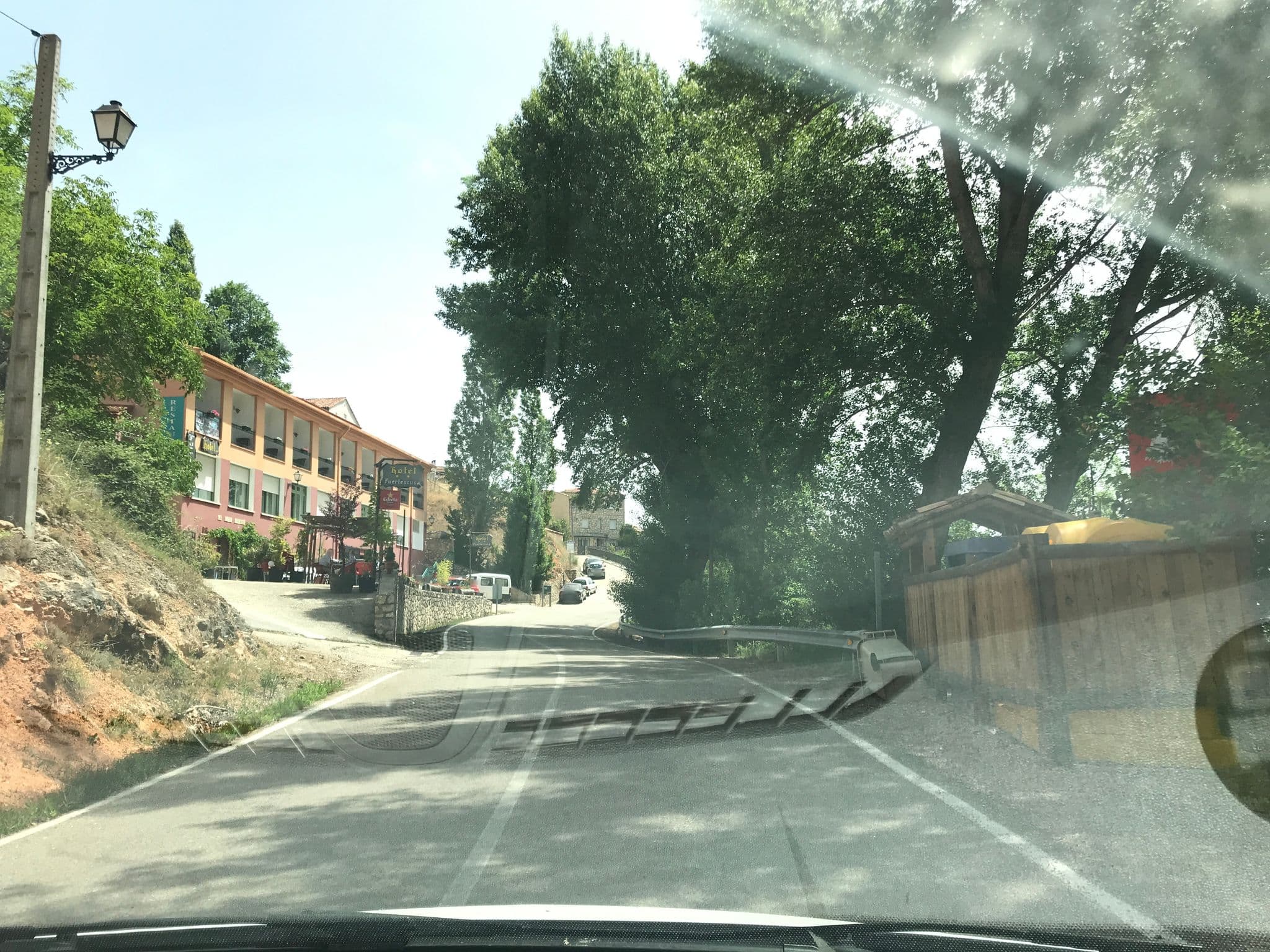Street view near Hotel Fuertescusa, Priego — © calile (CC BY-SA · Mapillary)