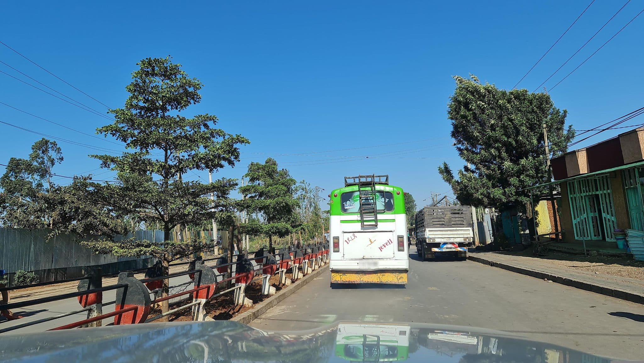 Street view near Woliso Belay Hotel, Waliso — © solomondemeke (CC BY-SA · Mapillary)