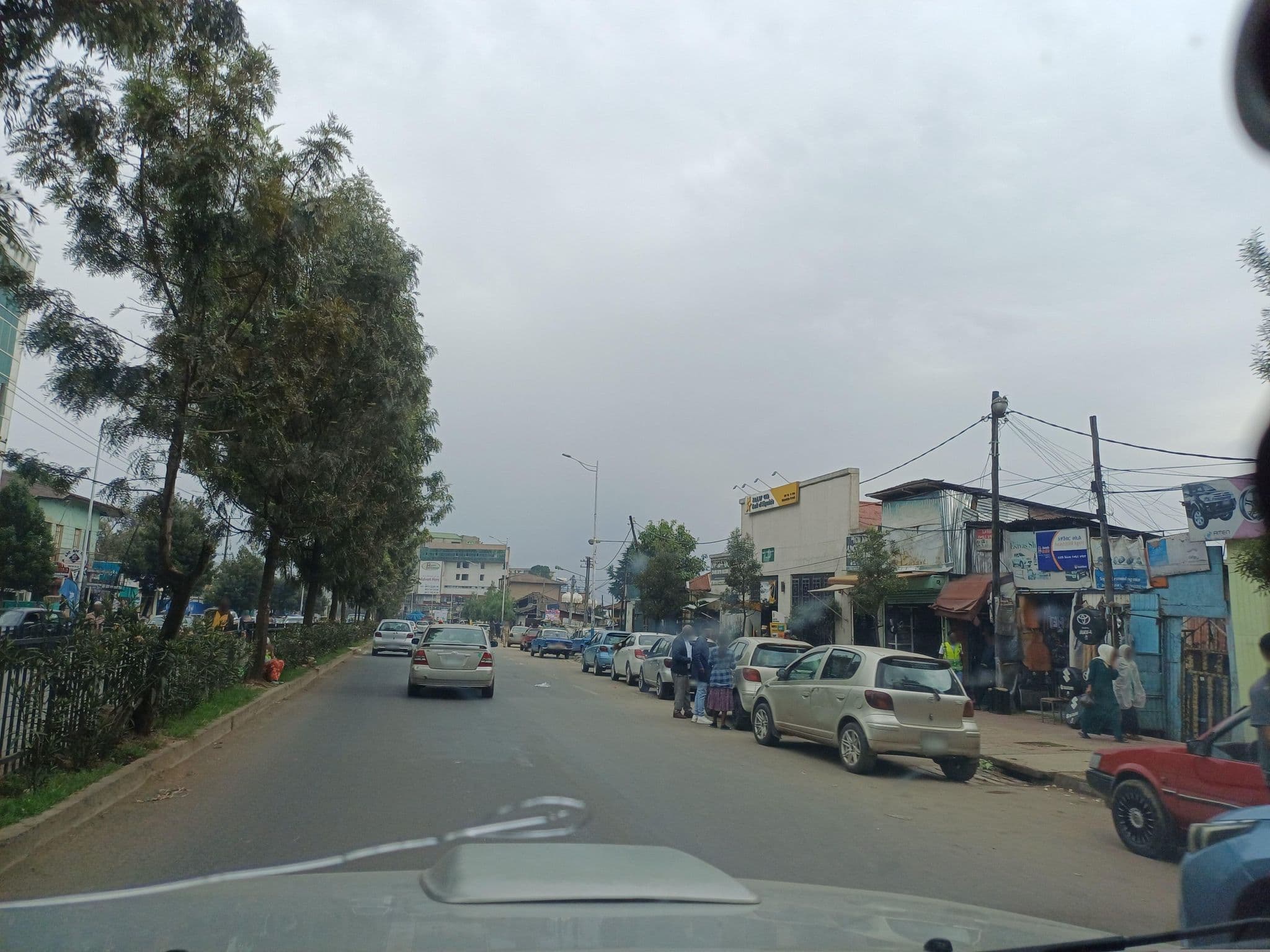 Street view near Comfy Spot Guest House, Addis Ababa