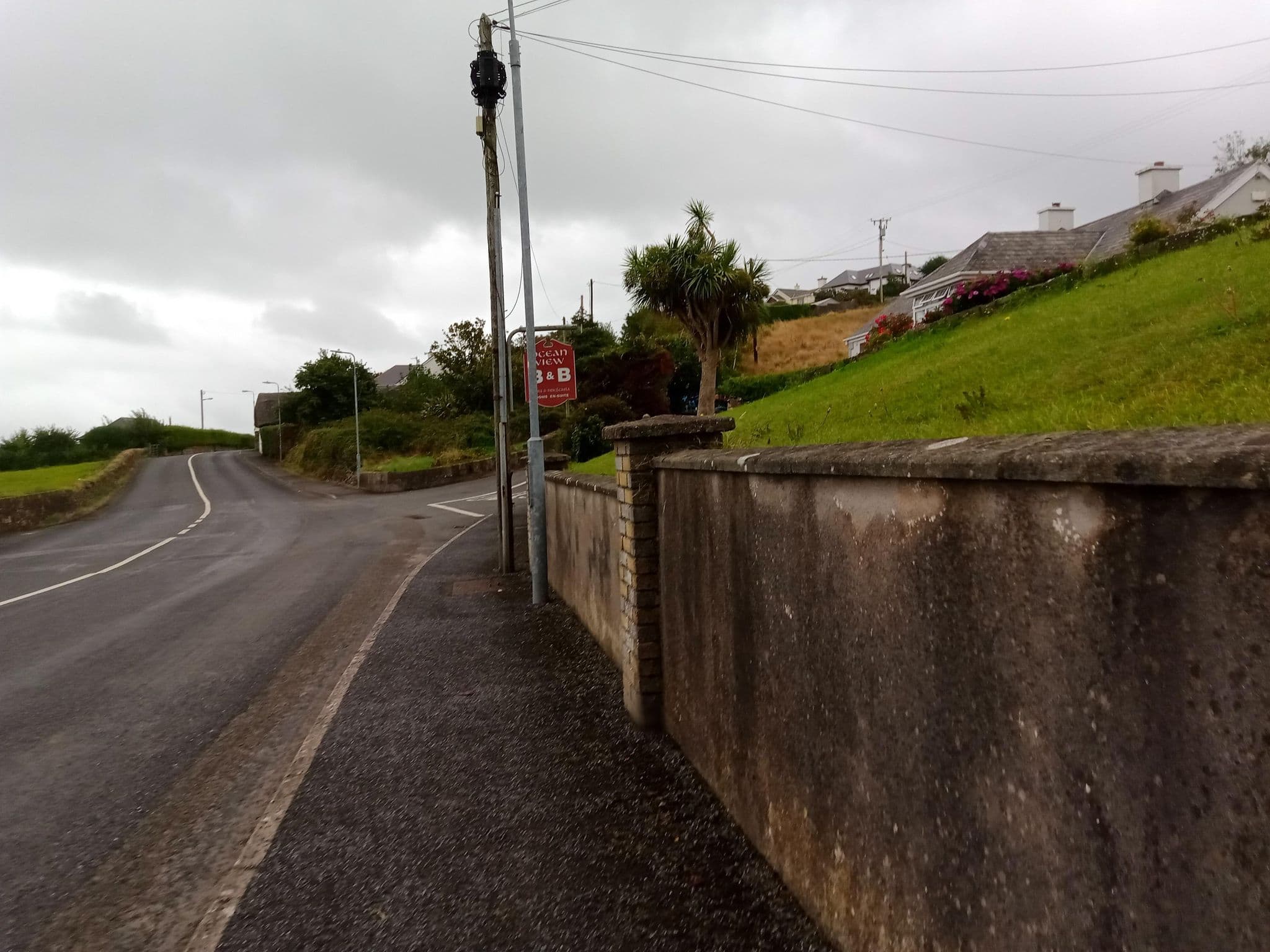 Street view near Ocean View B&B, Dungarvan — © annekaro (CC BY-SA · Mapillary)