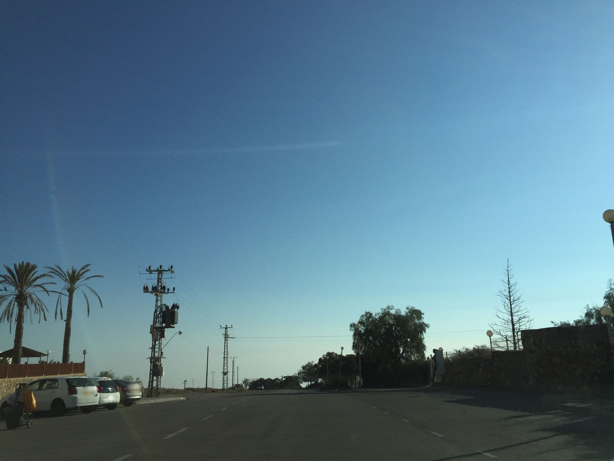 Street view near Roxon Desert, Arad — © richlv (CC BY-SA · Mapillary)