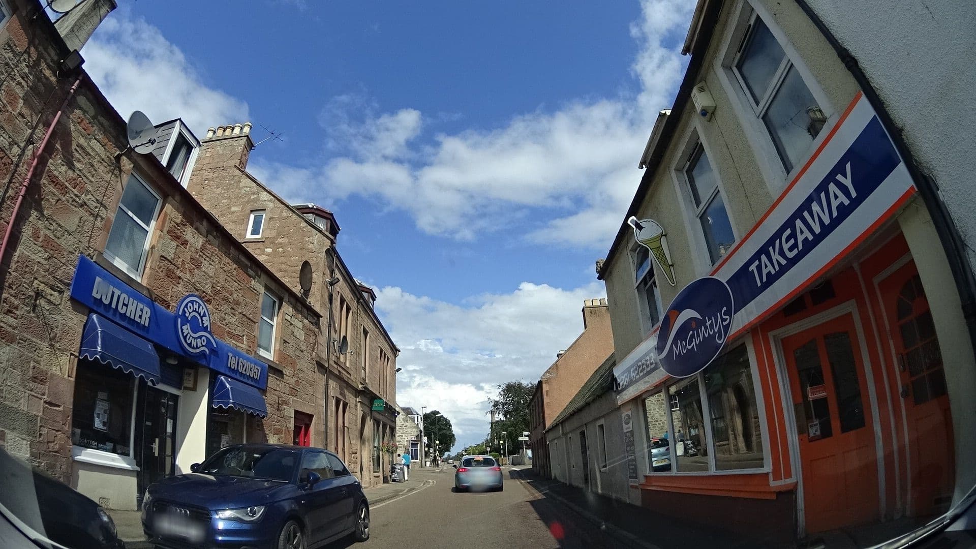 Street view near The Anderson, Fortrose — © panieravide (CC BY-SA · Mapillary)