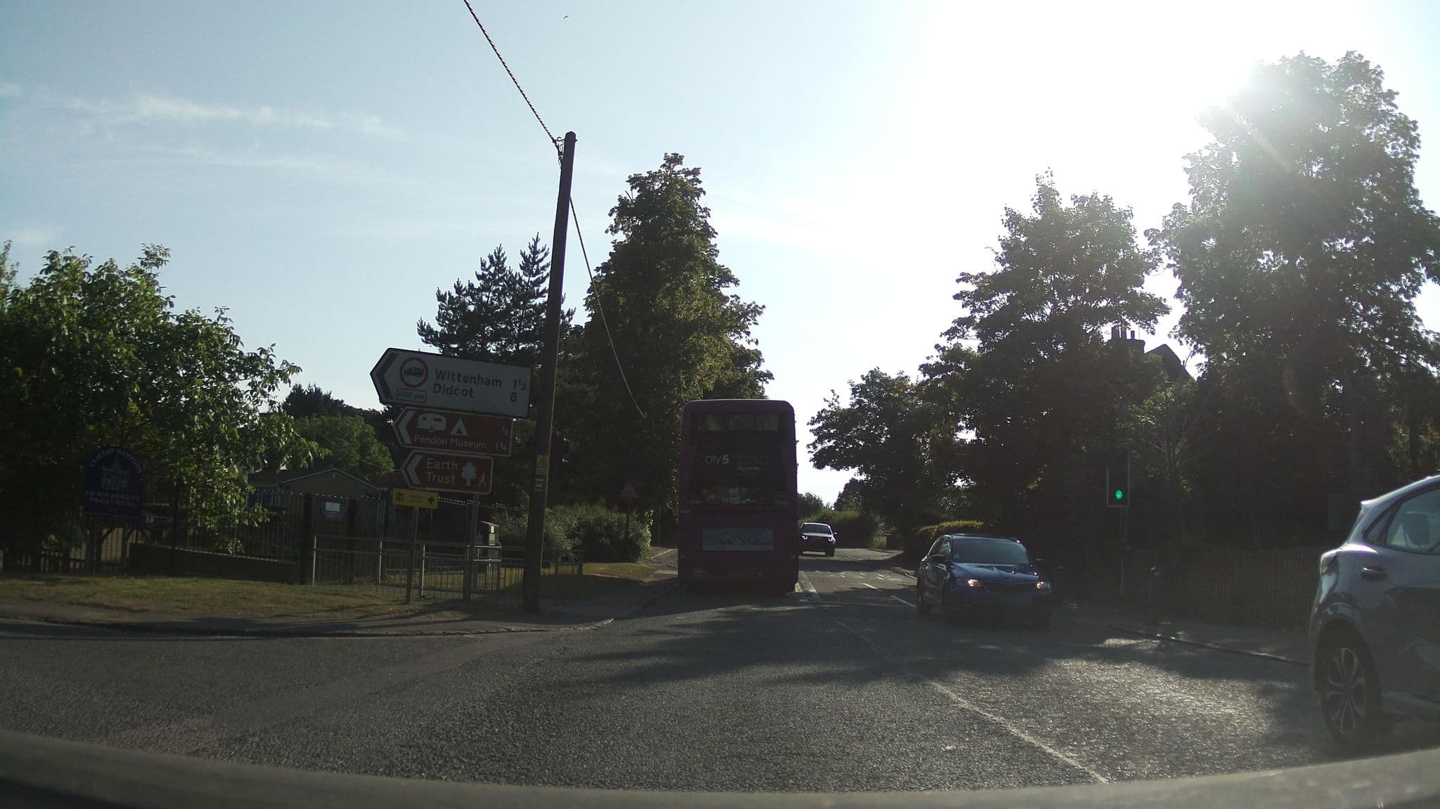 Street view near The Plough Inn, Radley — © southglos (CC BY-SA · Mapillary)