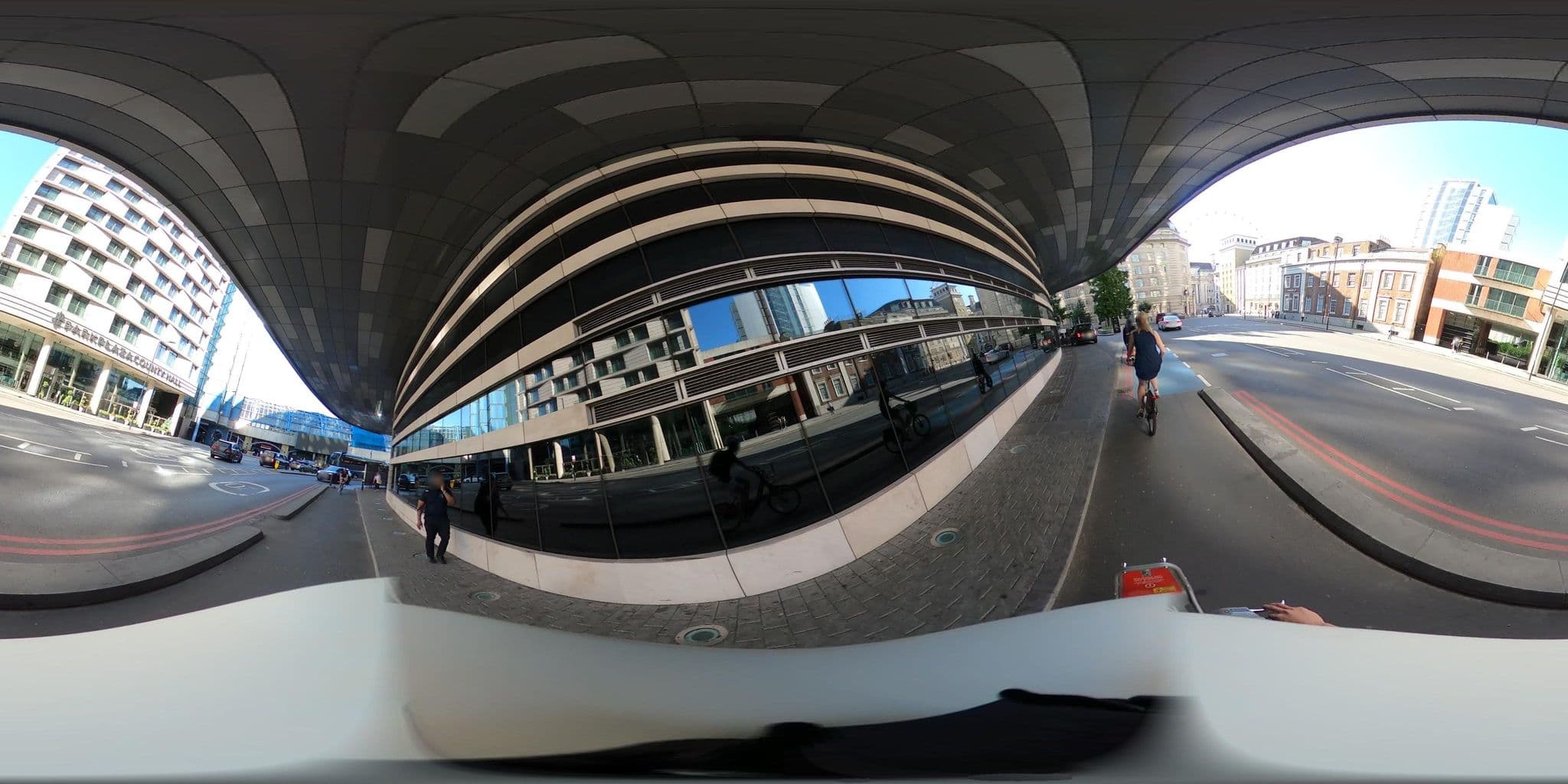 Street view near Park Plaza County Hall London, Lambeth — © NatchaponJ (CC BY-SA · Mapillary)